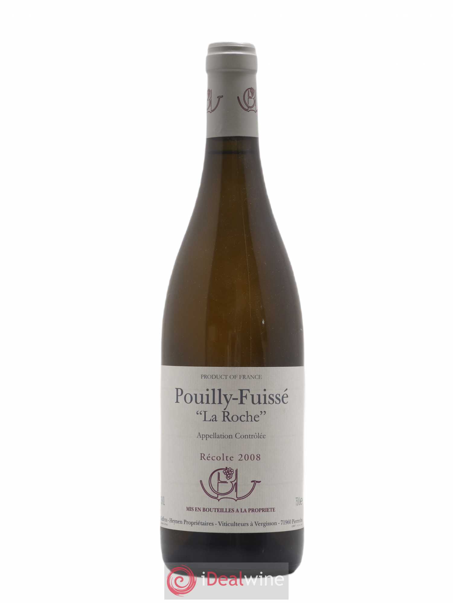 Pouilly-Fuissé La Roche Guffens-Heynen 2008 - Posten von 1 Flasche - 0