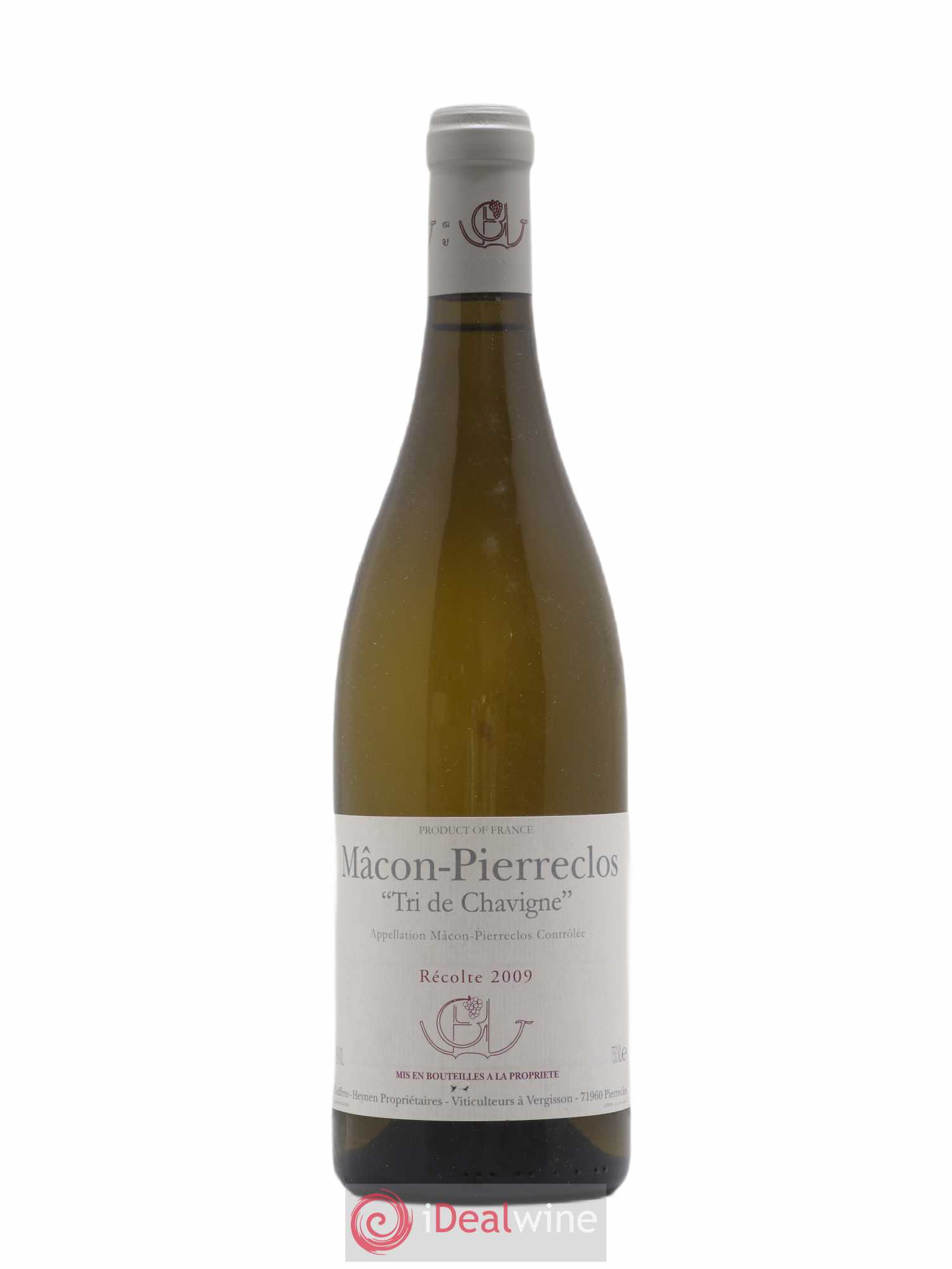 Mâcon-Pierreclos Tri de Chavigne Guffens-Heynen 2009 - Lot de 1 bouteille - 0