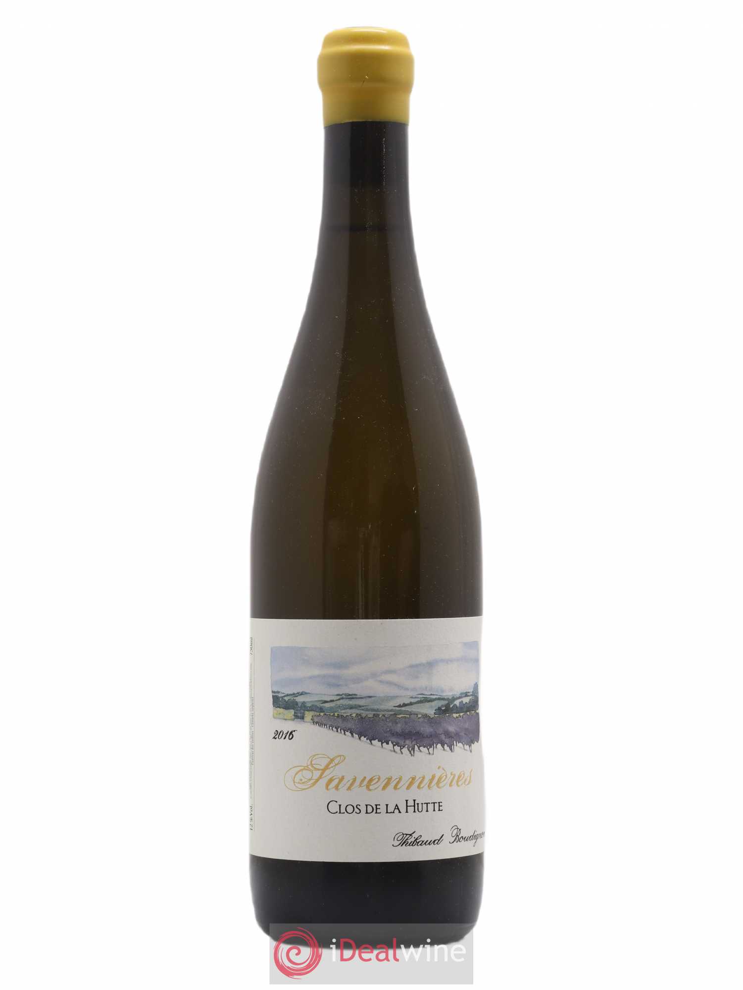 Savennières Clos de la Hutte Thibaud Boudignon 2016 - Lot de 1 bouteille - 0
