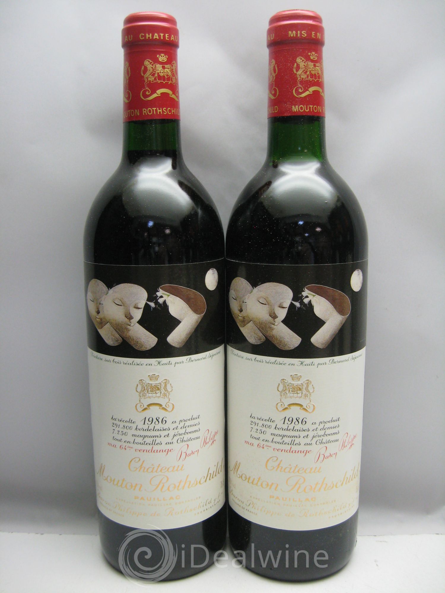 Château Mouton Rothschild 1er Grand Cru Classé 1986 - Lot de 12 bouteilles - 2