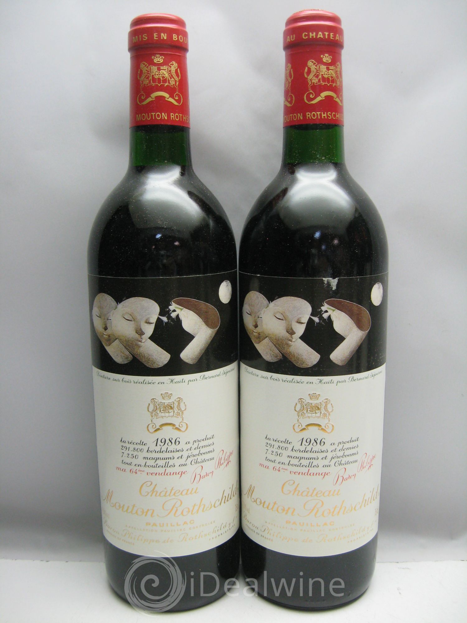 Château Mouton Rothschild 1er Grand Cru Classé 1986 - Lot de 12 bouteilles - 3