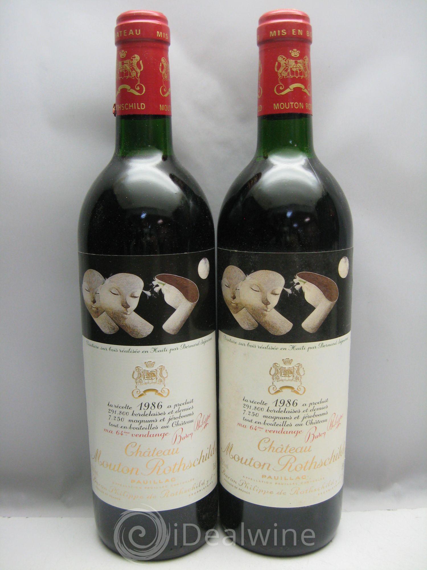 Château Mouton Rothschild 1er Grand Cru Classé 1986 - Lot de 12 bouteilles - 4