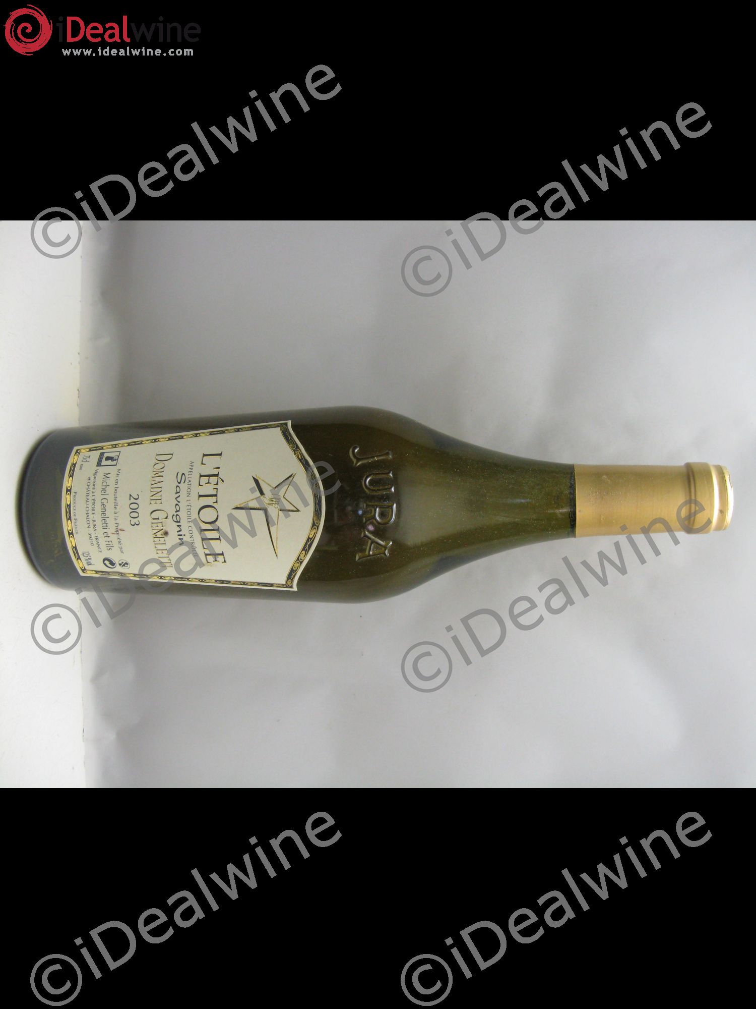 Arbois L'Etoile Savagnin Michel Geneletti et Fils 2003 - Posten von 1 Flasche - 0