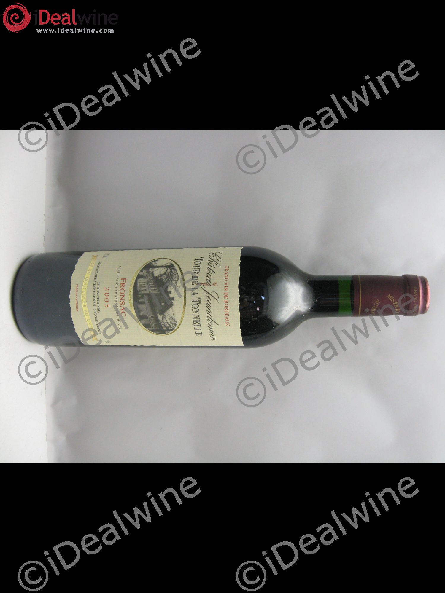 Bordeaux Château Jeandeman Tour de la Tonnelle Fronsac 2005 - Posten von 1 Flasche - 0