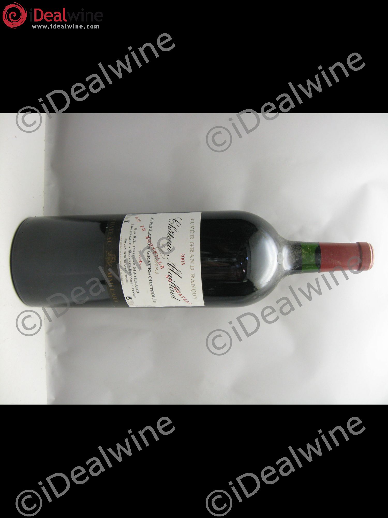 Bordeaux Château Maillard Graves 2005 - Posten von 1 Magnum - 0