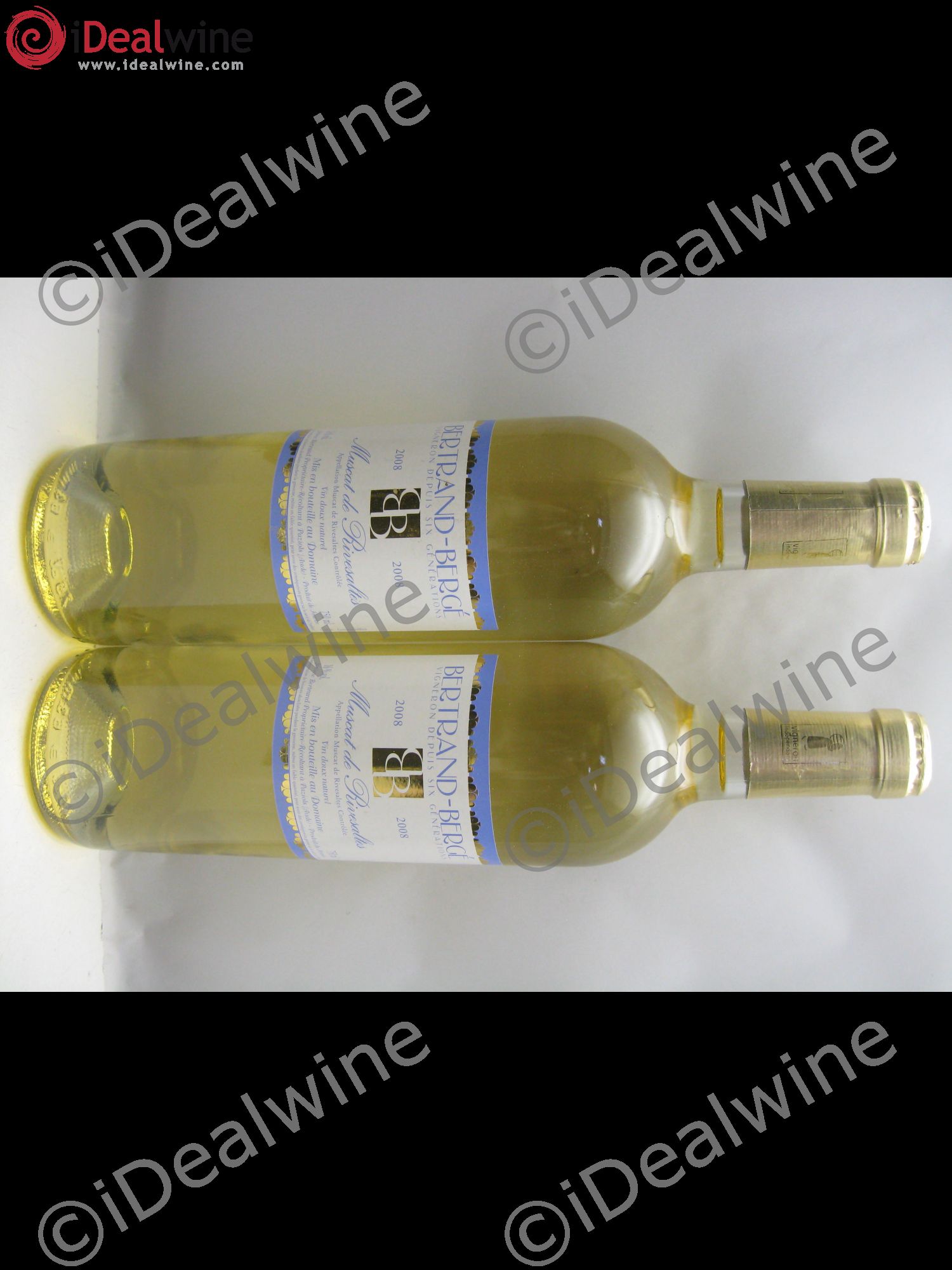Muscat de Rivesaltes Bertrand Berger 2008 - Lotto di 2 bottiglie - 0