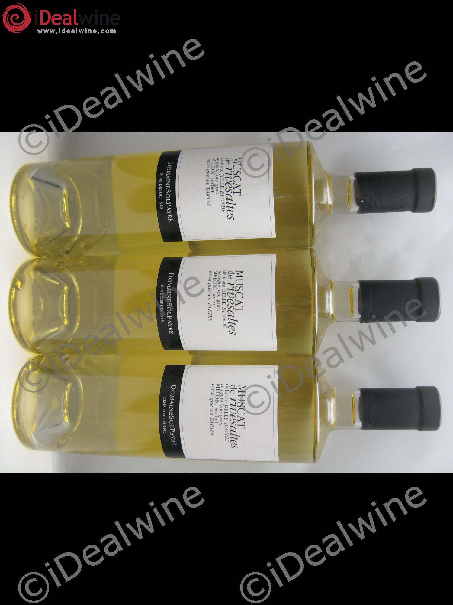 Muscat de Rivesaltes Domaine Sol Payré 2011 - Posten von 3 Flaschen - 0