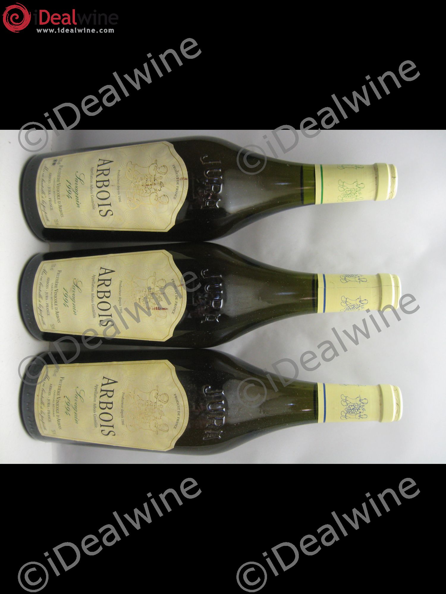 Arbois Savagnin Fruitière Vinicole d'Arbois 1994 - Posten von 3 Flaschen - 0