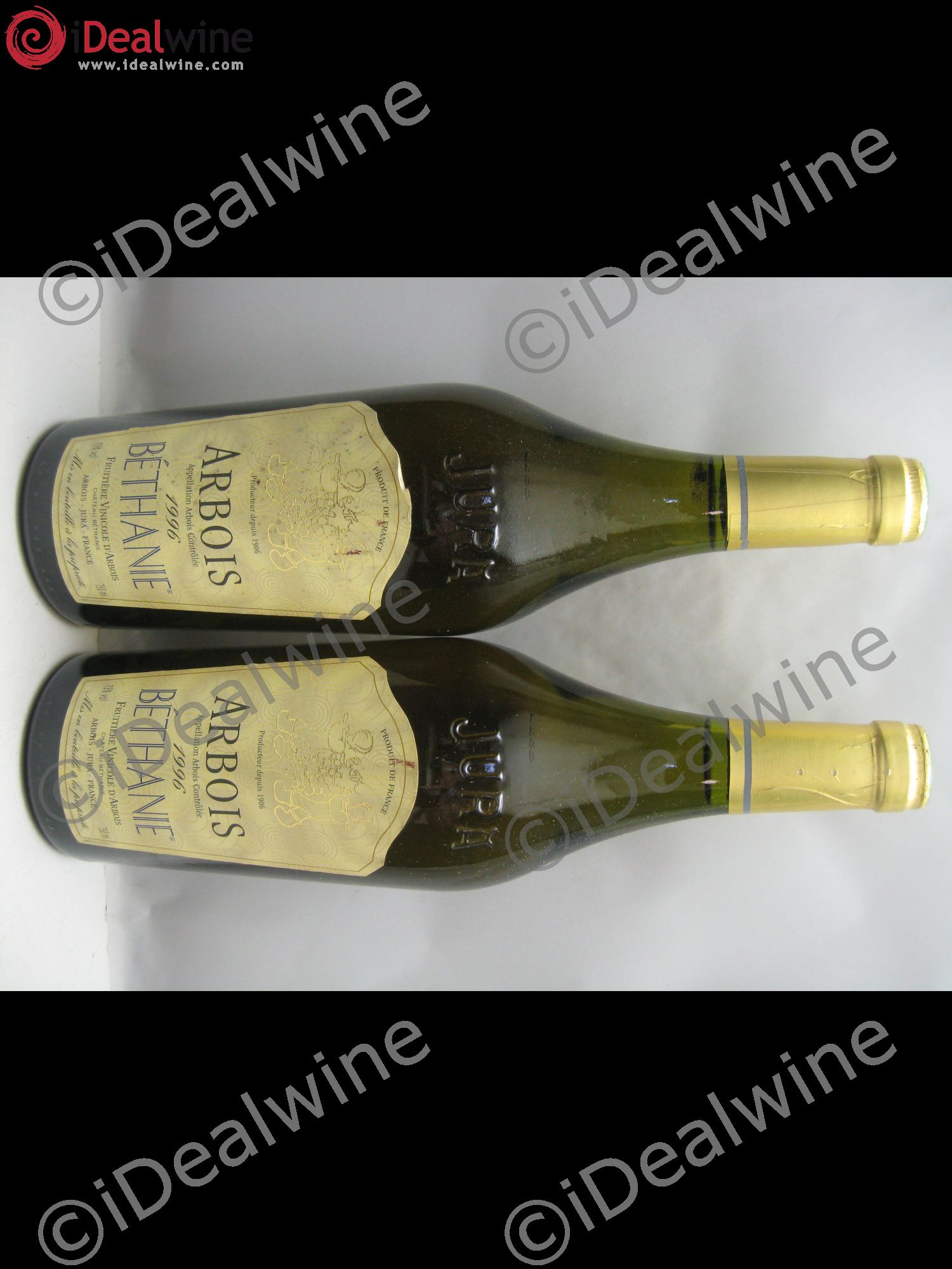 Arbois Béthanie Fruitière Vinicole d'Arbois 1996 - Lotto di 2 bottiglie - 0