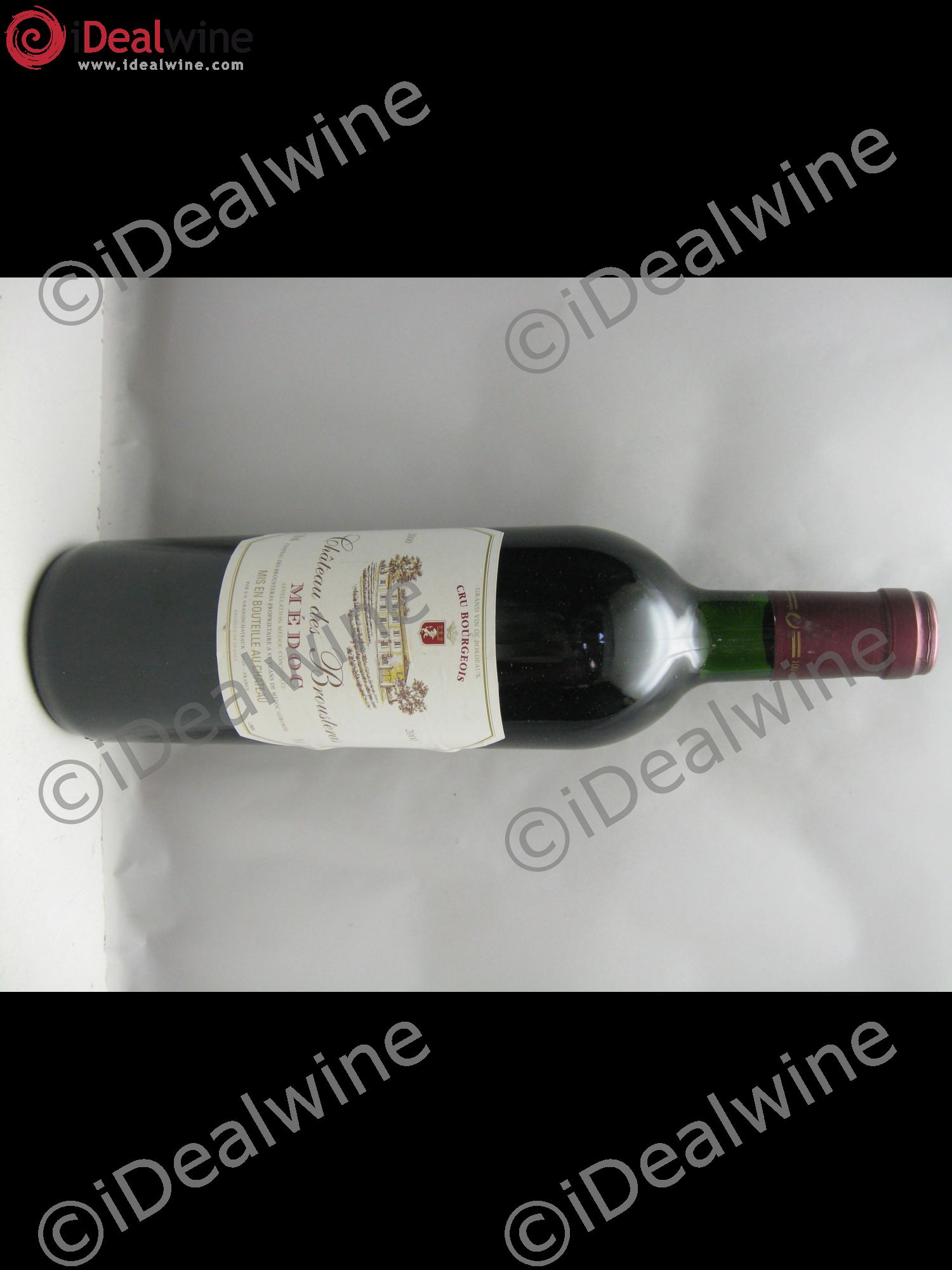Bordeaux Château des Brousteras, Médoc 2000 - Posten von 1 Flasche - 0