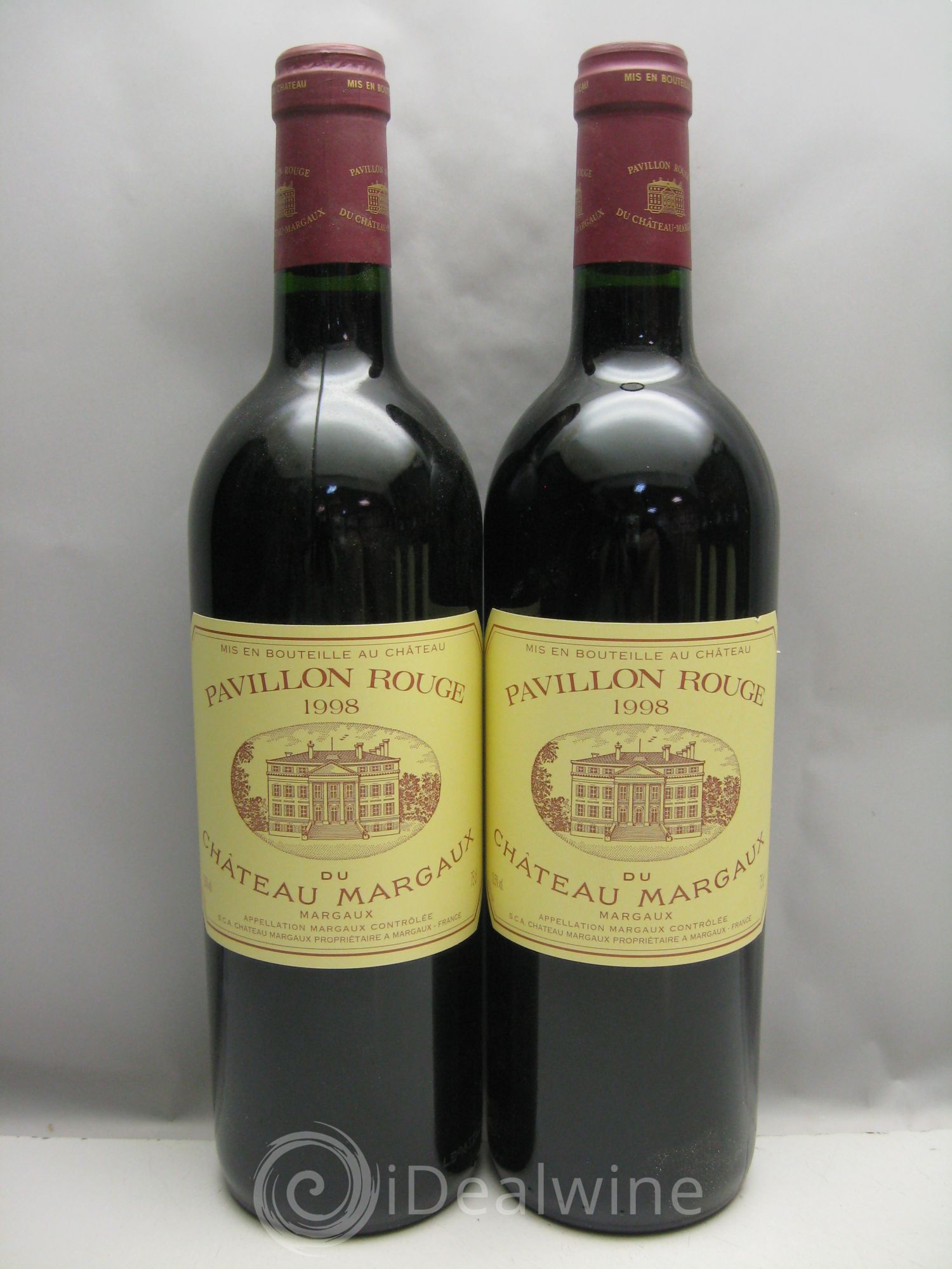 Pavillon Rouge du Château Margaux Second Vin 1998 - Lot de 12 bouteilles - 2