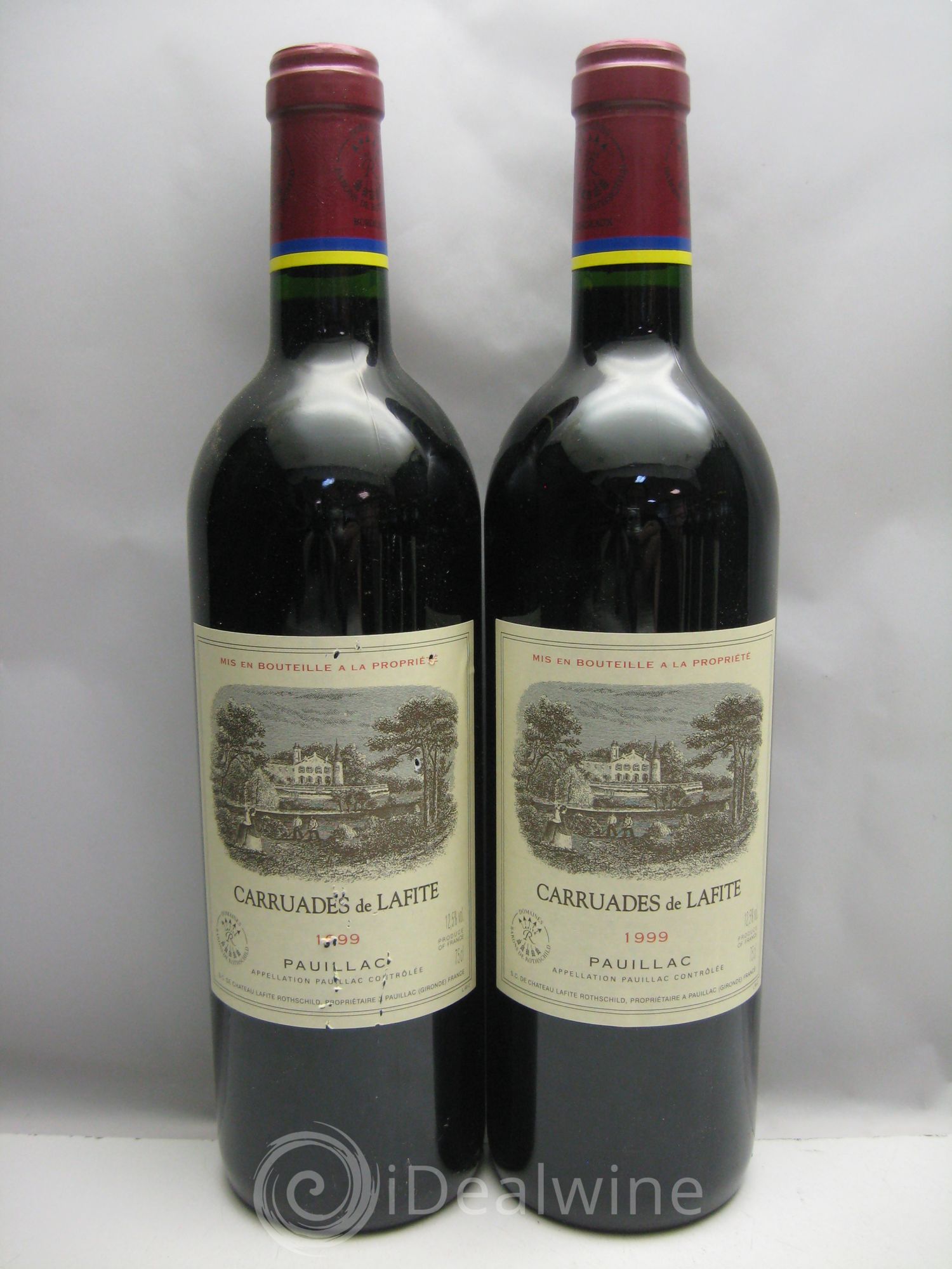 Carruades de Lafite Rothschild Second Vin 1999 - Lot de 12 bouteilles - 1