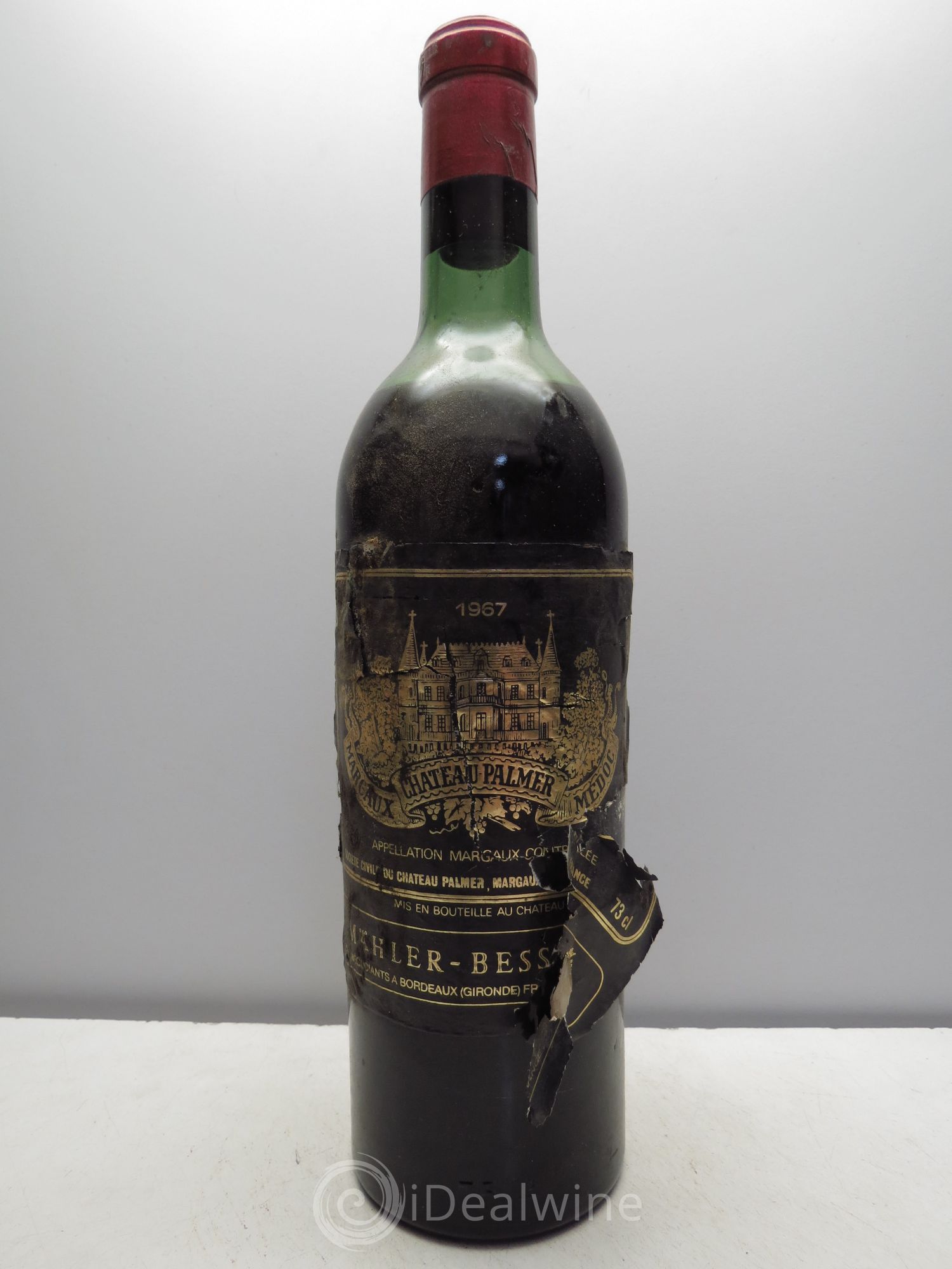 Château Palmer 3ème Grand Cru Classé 1967 - Lot de 1 bouteille - 0