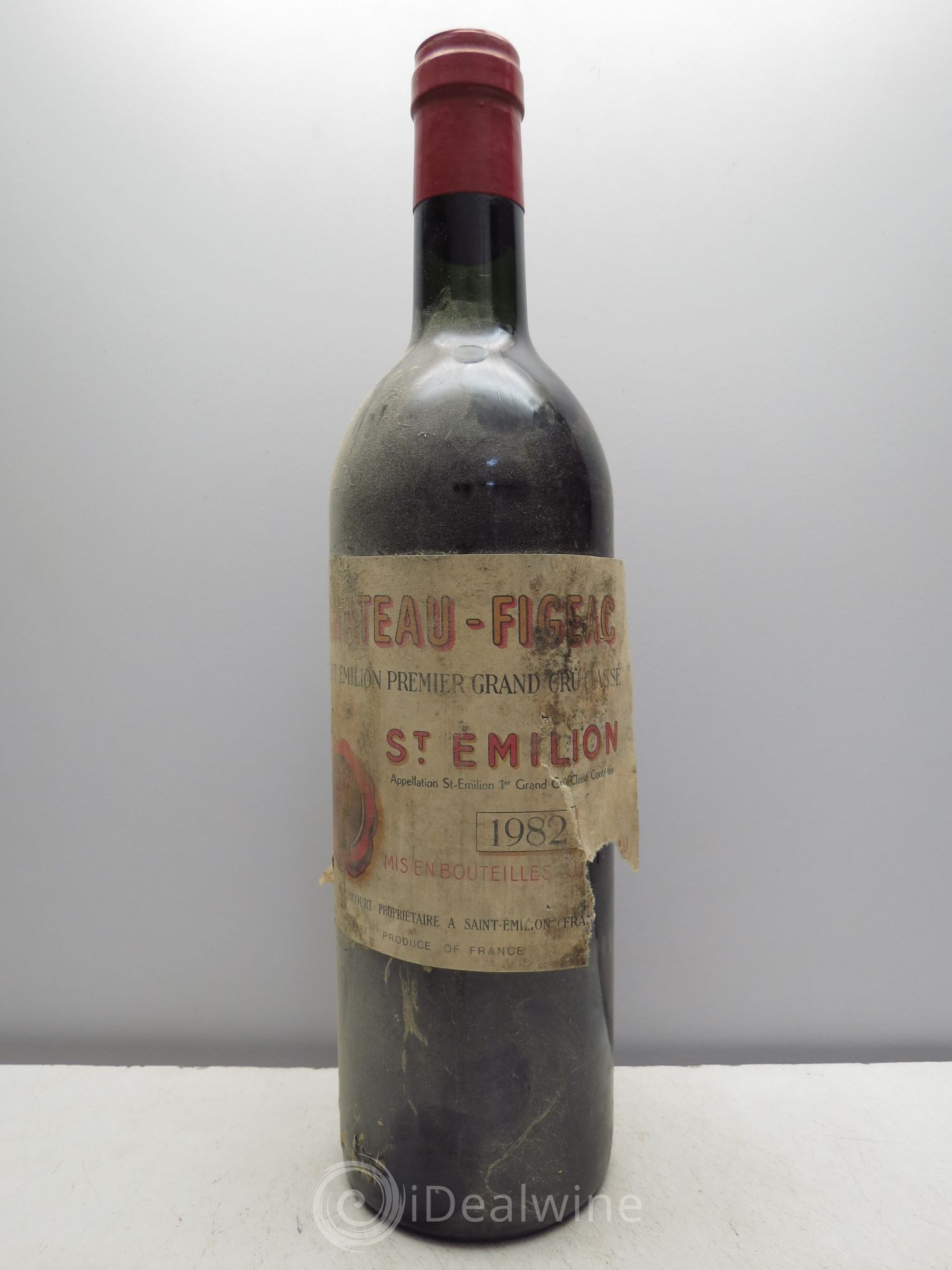Château Figeac 1er Grand Cru Classé A (sans prix de réserve) 1982 - Lot de 1 bouteille - 0