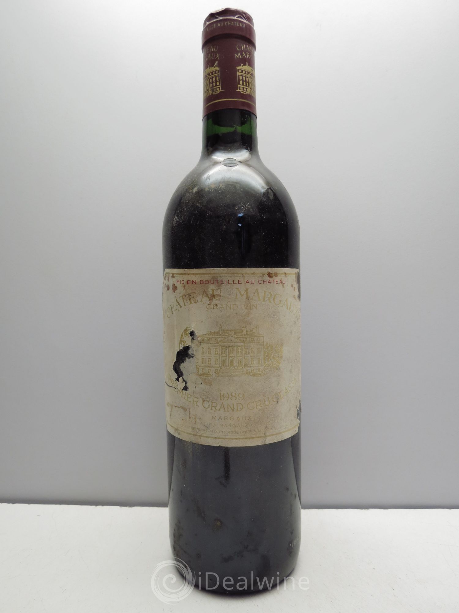 Château Margaux 1er Grand Cru Classé 1989 - Lot de 1 bouteille - 0