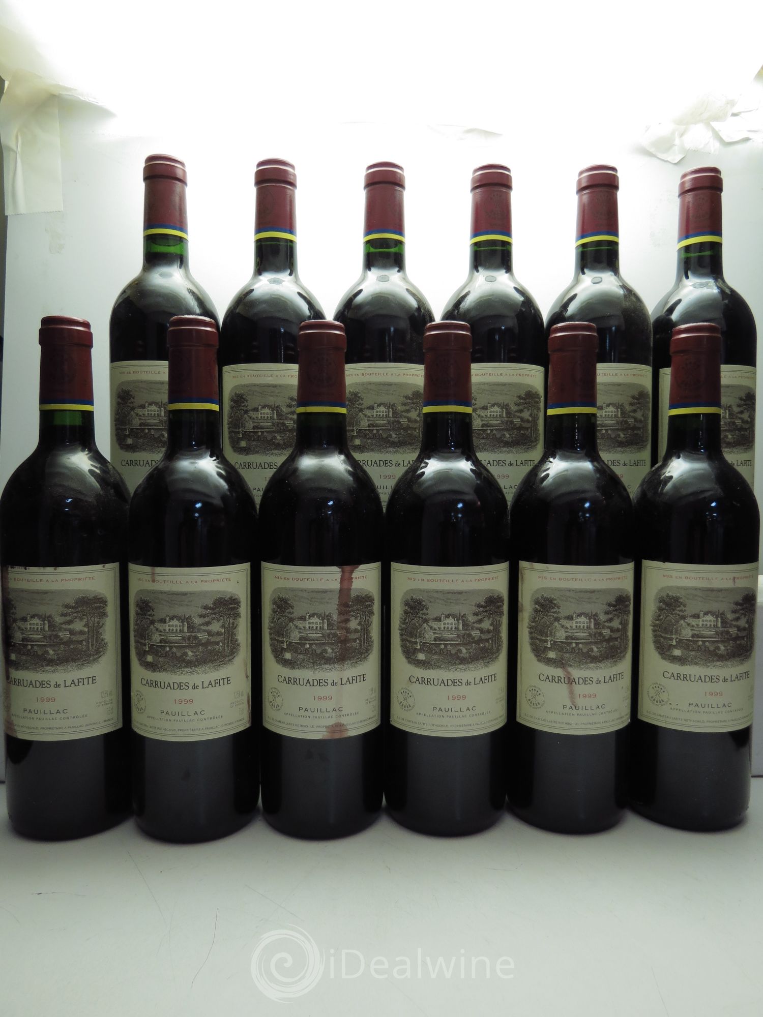 Carruades de Lafite Rothschild Second Vin 1999 - Lot de 12 bouteilles - 0