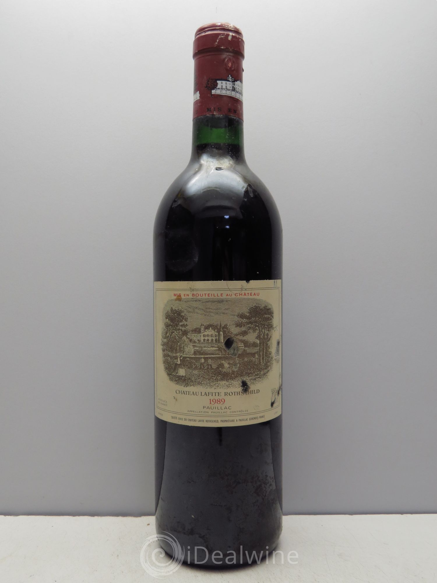 Château Lafite Rothschild 1er Grand Cru Classé 1989 - Lot de 1 bouteille - 0
