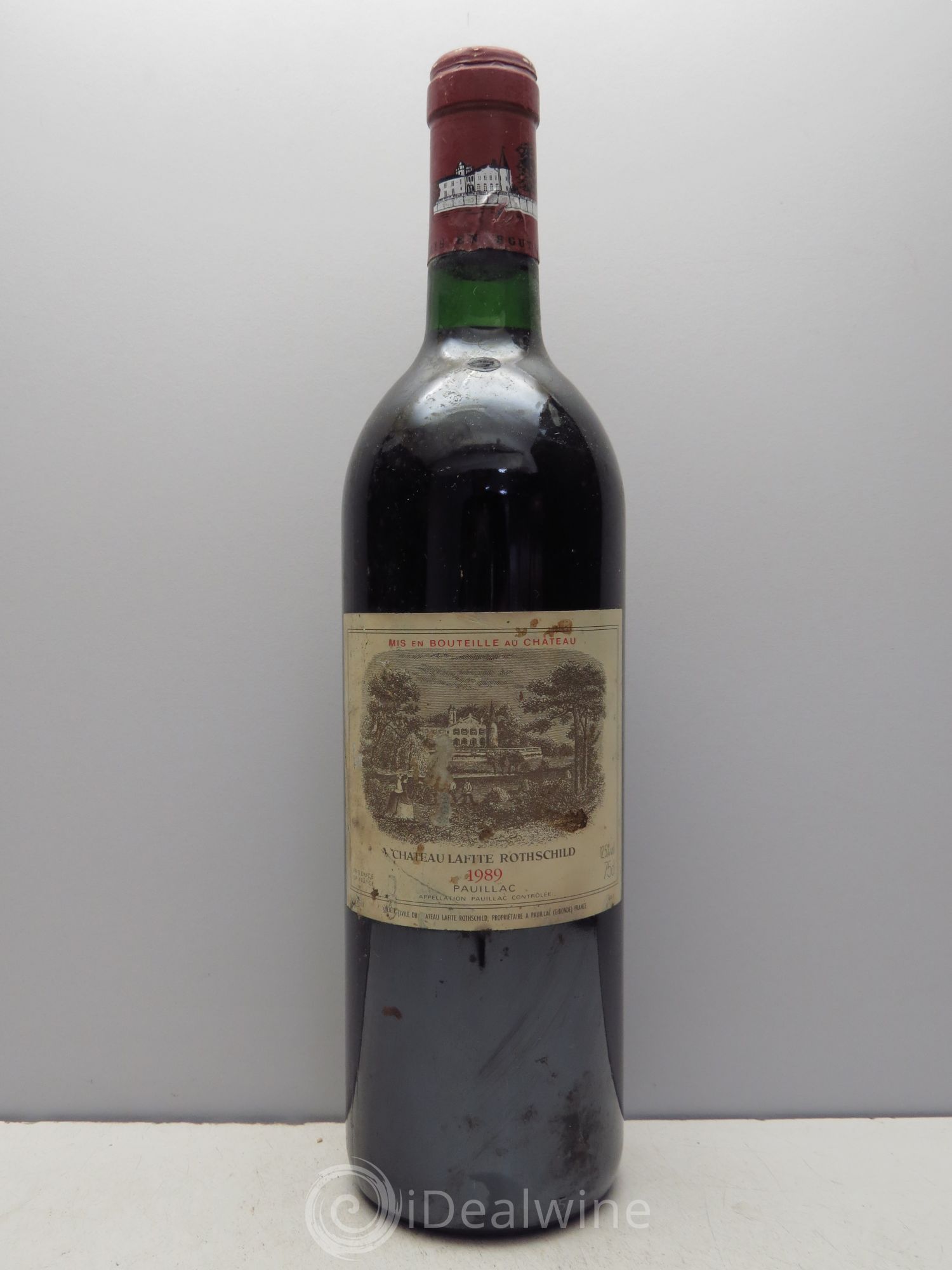 Château Lafite Rothschild 1er Grand Cru Classé 1989 - Lot de 1 bouteille - 0
