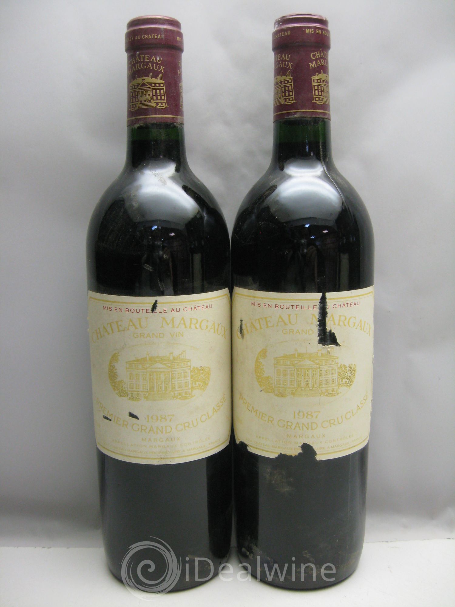 Château Margaux 1er Grand Cru Classé 1987 - Lot de 12 bouteilles - 2