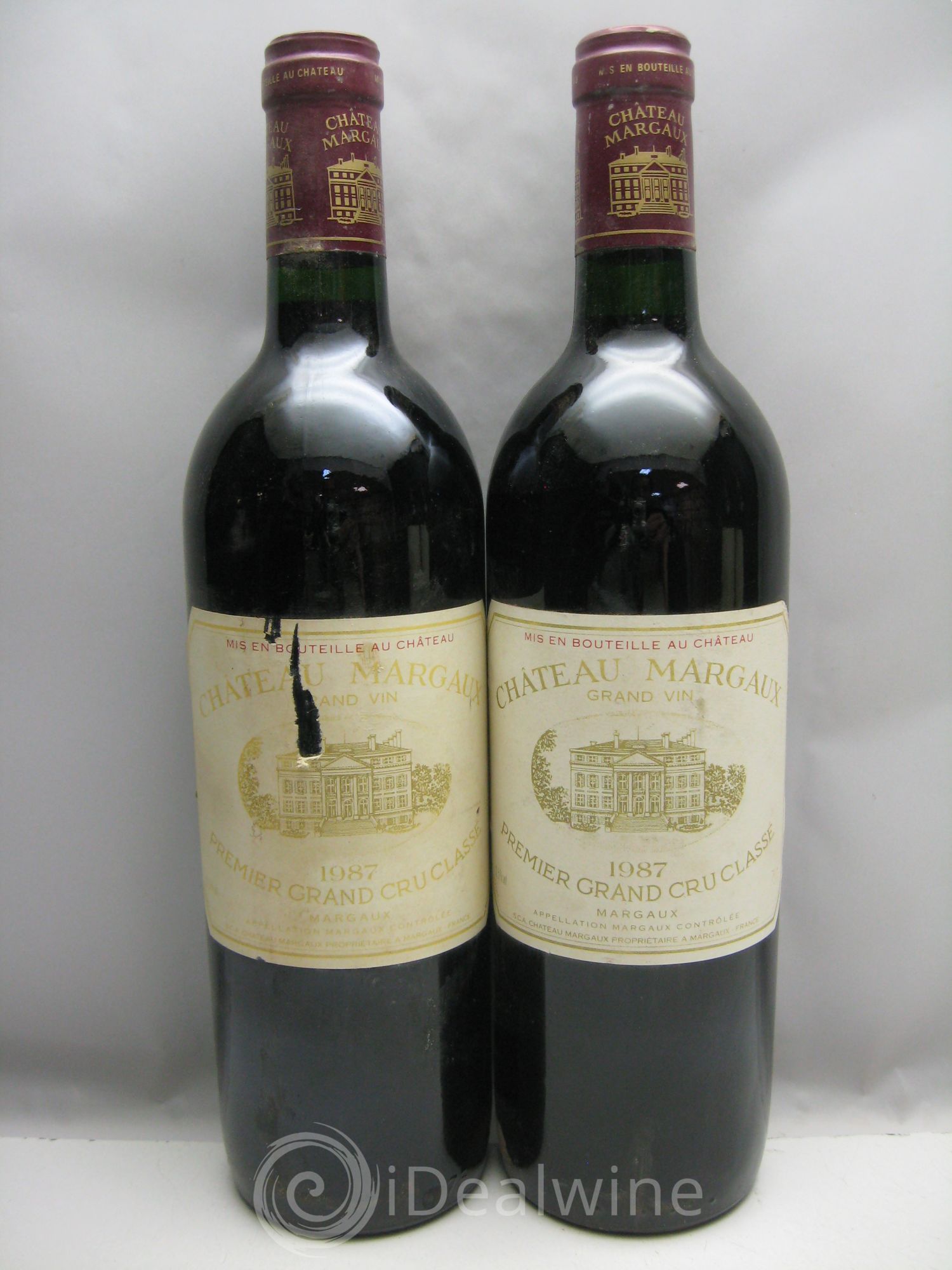 Château Margaux 1er Grand Cru Classé 1987 - Lot de 12 bouteilles - 4