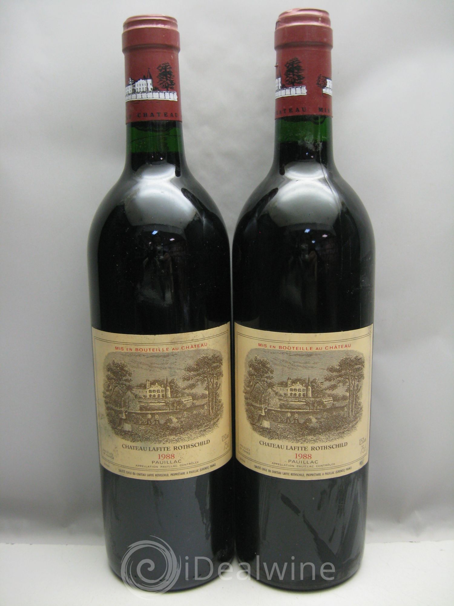 Château Lafite Rothschild 1er Grand Cru Classé 1988 - Lot de 6 bouteilles - 2