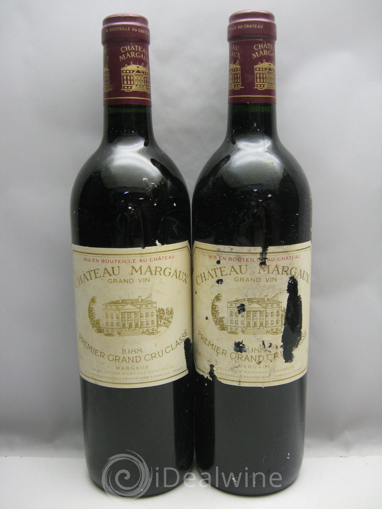 Château Margaux 1er Grand Cru Classé 1988 - Lot de 6 bouteilles - 2