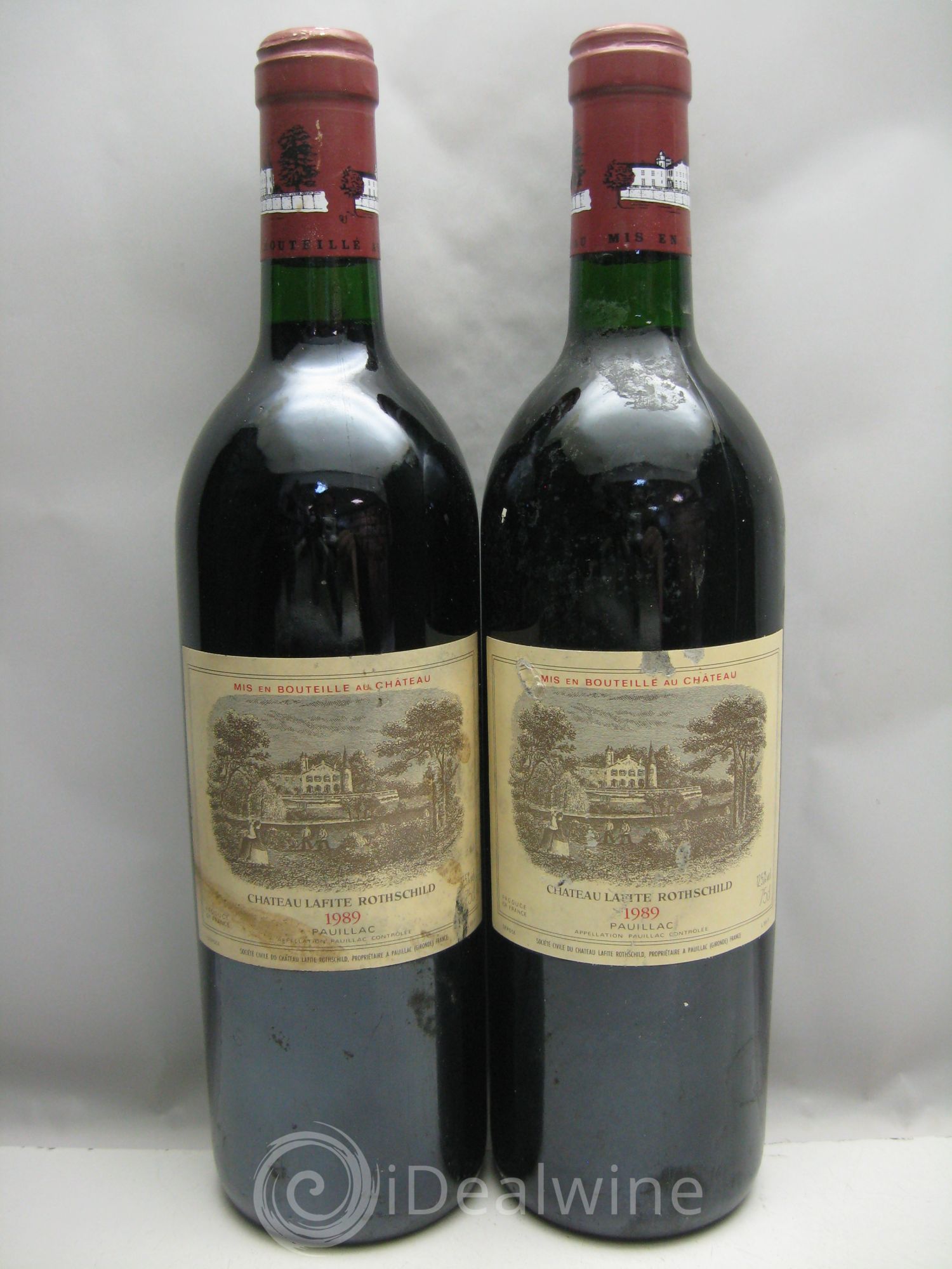 Château Lafite Rothschild 1er Grand Cru Classé 1989 - Lot de 6 bouteilles - 2