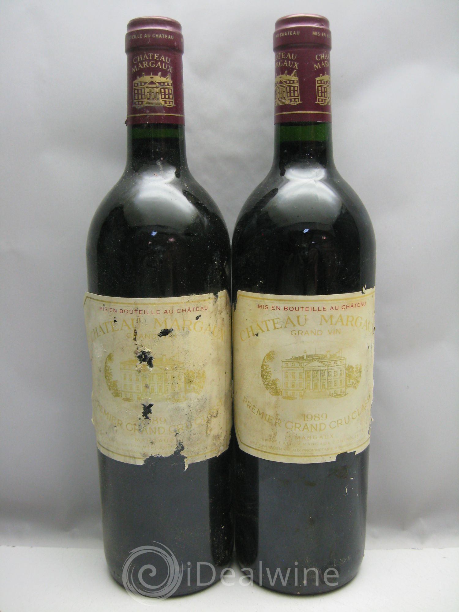 Château Margaux 1er Grand Cru Classé 1989 - Lot de 6 bouteilles - 2