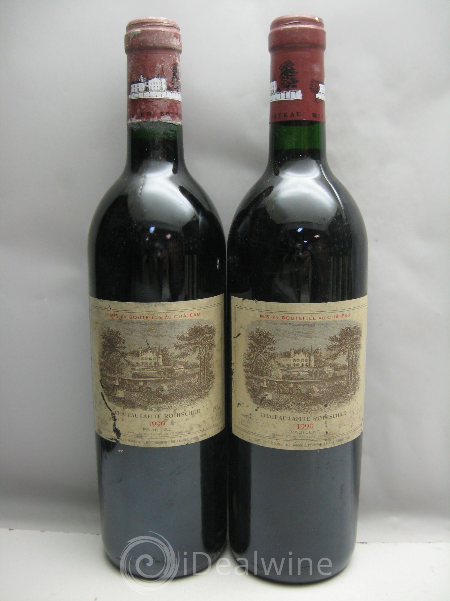 Château Lafite Rothschild 1er Grand Cru Classé 1990 - Lot de 6 bouteilles - 0