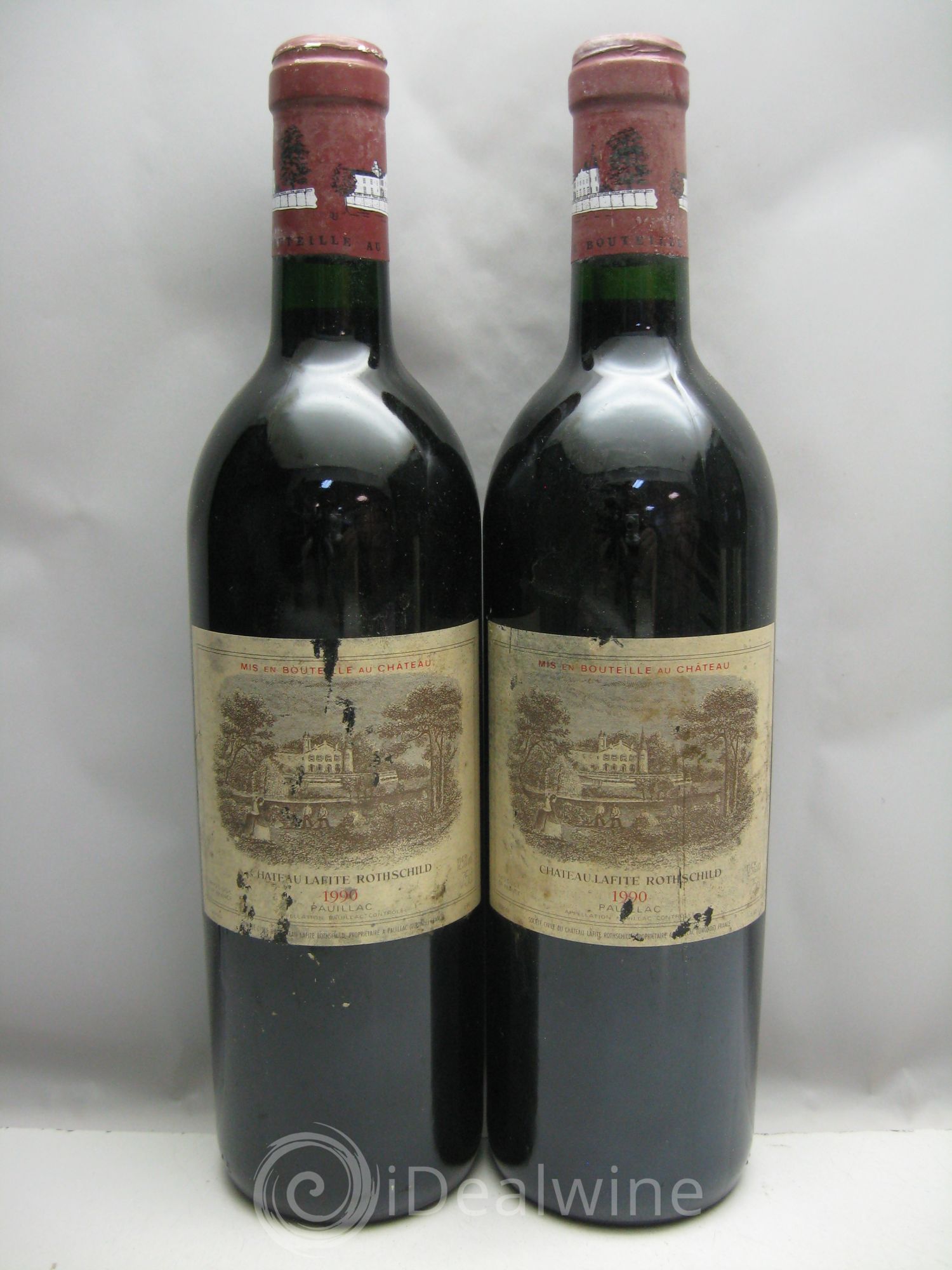 Château Lafite Rothschild 1er Grand Cru Classé 1990 - Lot de 6 bouteilles - 1