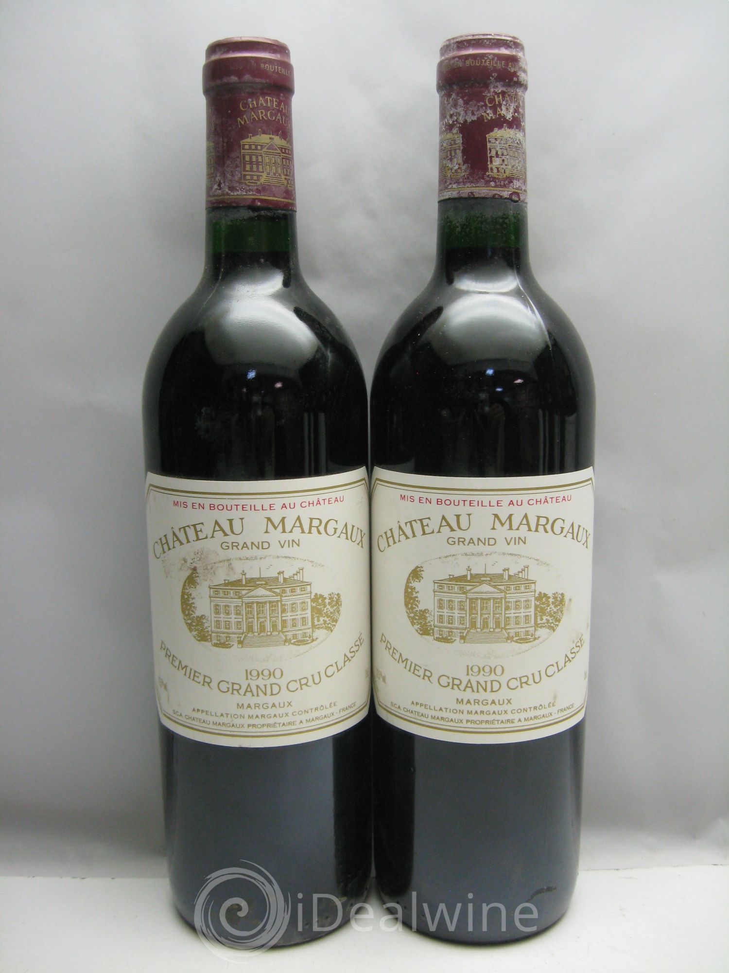 Château Margaux 1er Grand Cru Classé 1990 - Lot de 12 bouteilles - 2