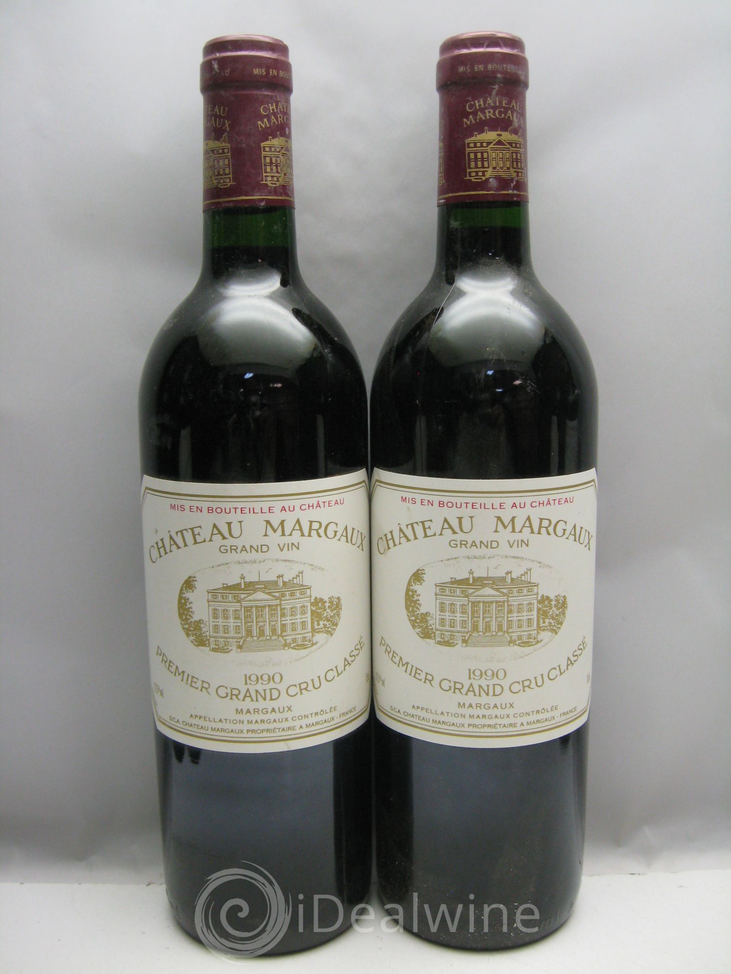 Château Margaux 1er Grand Cru Classé 1990 - Lot de 12 bouteilles - 3