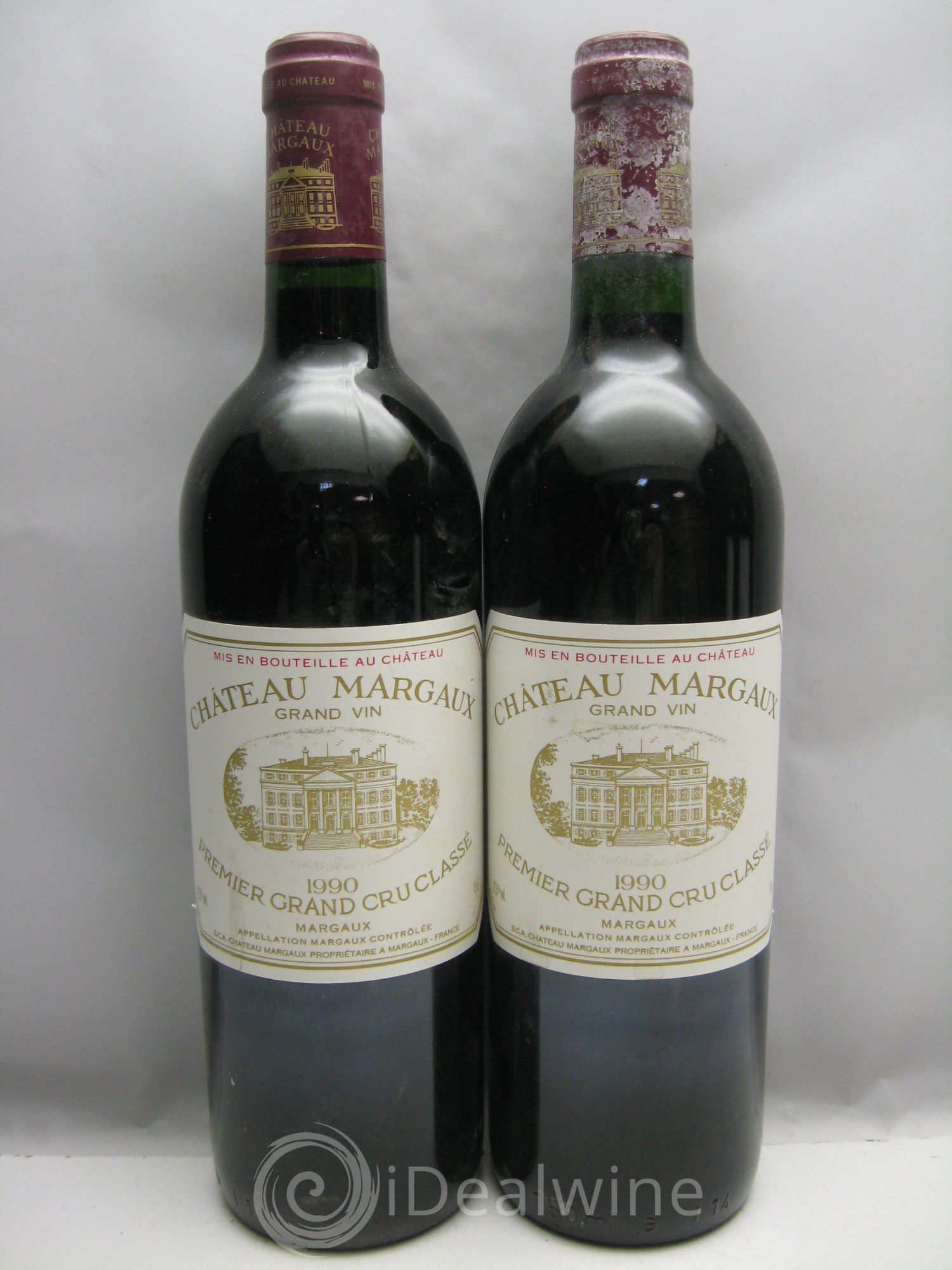Château Margaux 1er Grand Cru Classé 1990 - Lot de 12 bouteilles - 4