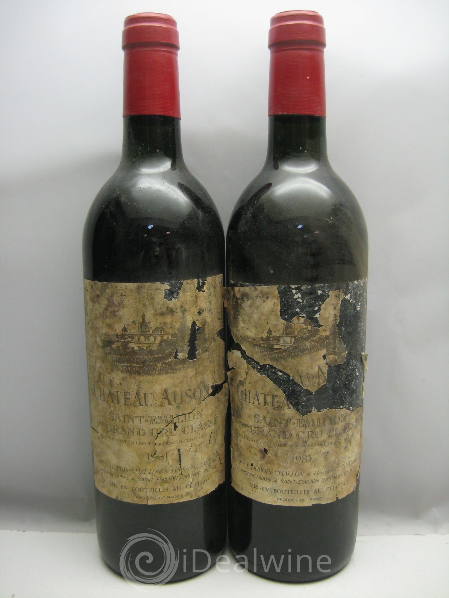 Château Ausone 1er Grand Cru Classé A 1981 - Lot de 6 bouteilles - 1