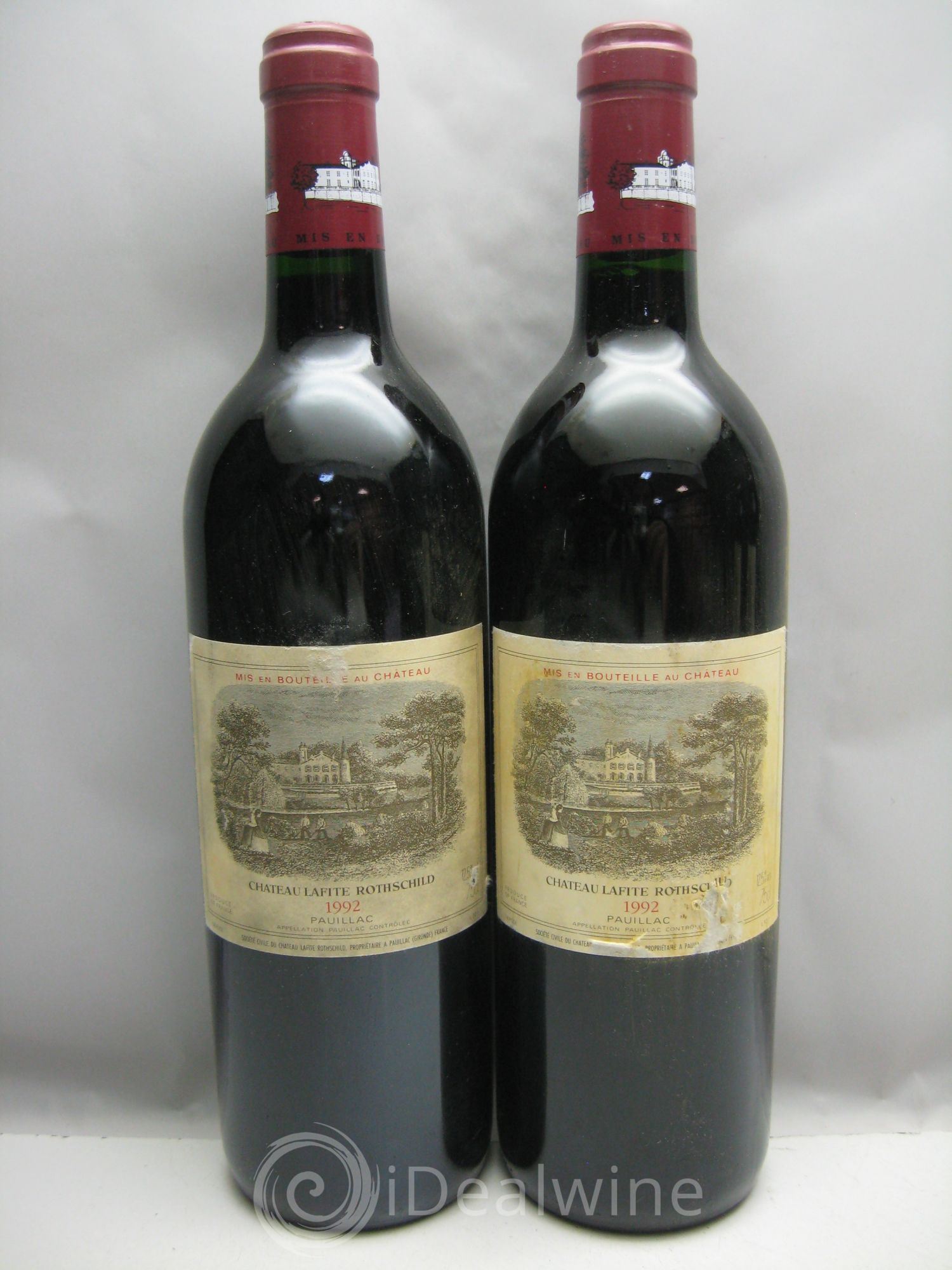 Château Lafite Rothschild 1er Grand Cru Classé 1992 - Lot de 6 bouteilles - 1