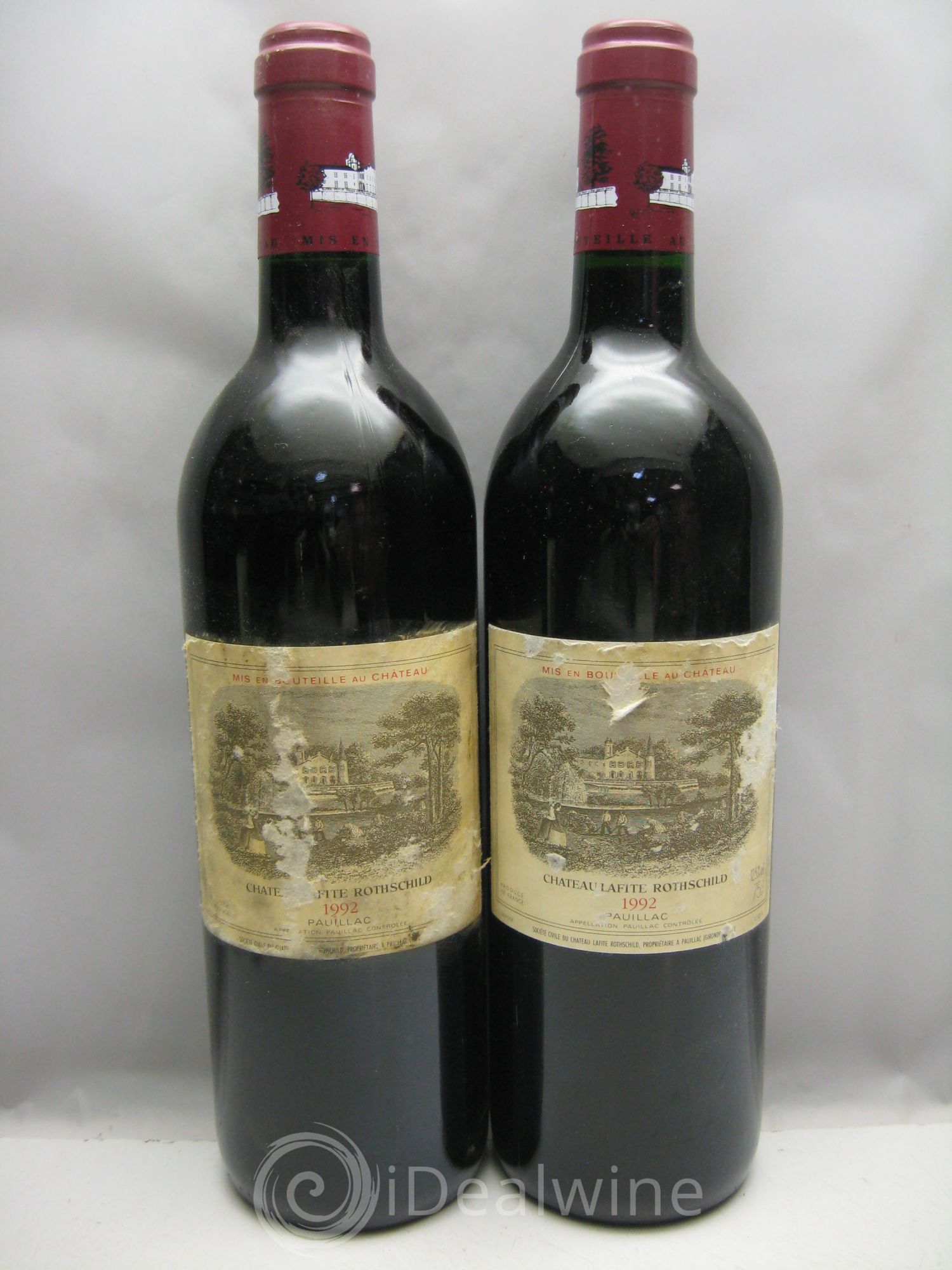 Château Lafite Rothschild 1er Grand Cru Classé 1992 - Lot de 6 bouteilles - 2