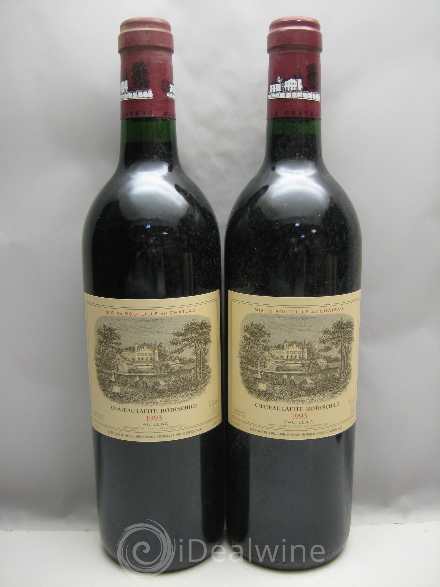 Château Lafite Rothschild 1er Grand Cru Classé 1993 - Lot de 12 bouteilles - 2
