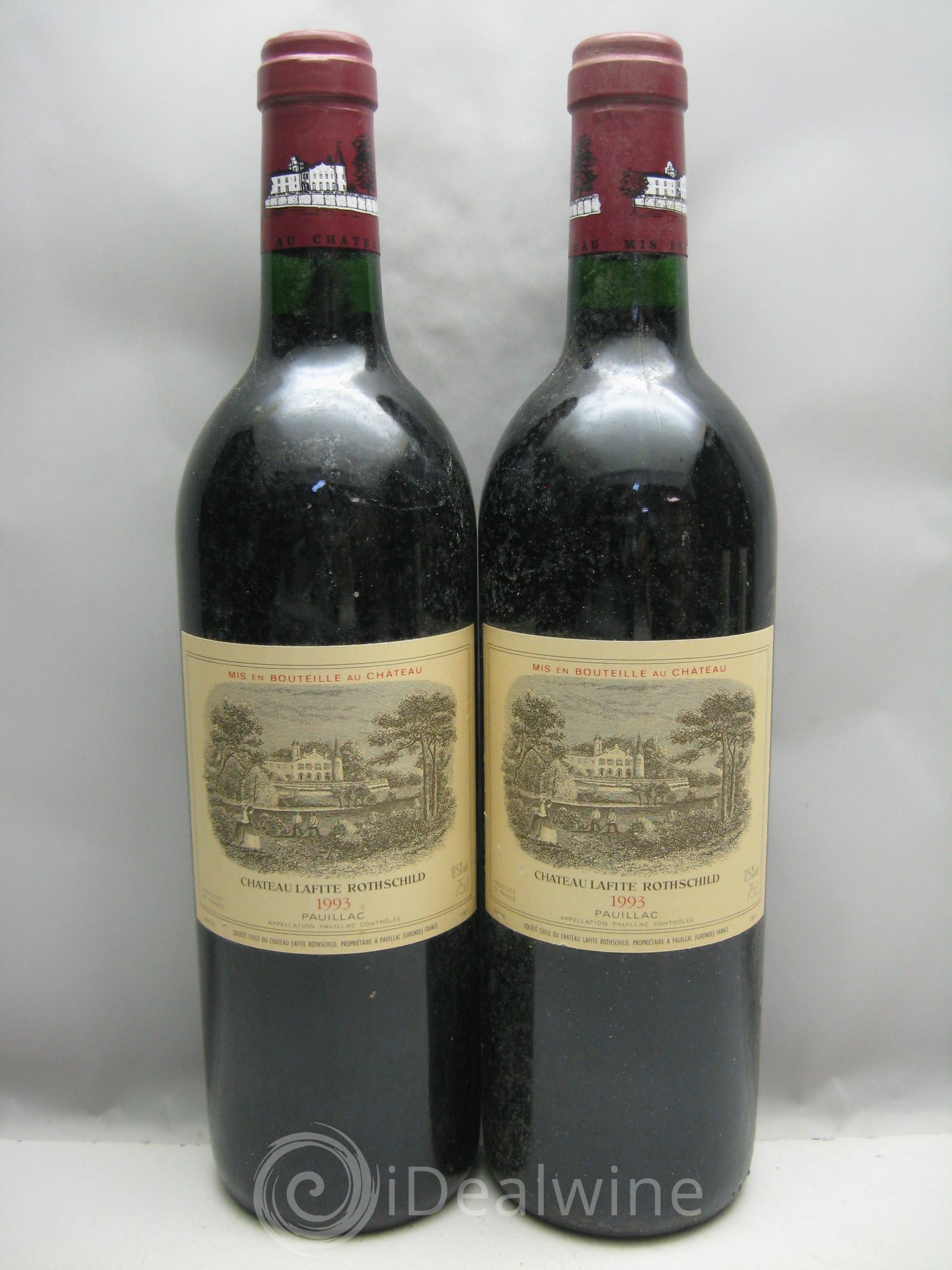 Château Lafite Rothschild 1er Grand Cru Classé 1993 - Lot de 6 bouteilles - 1