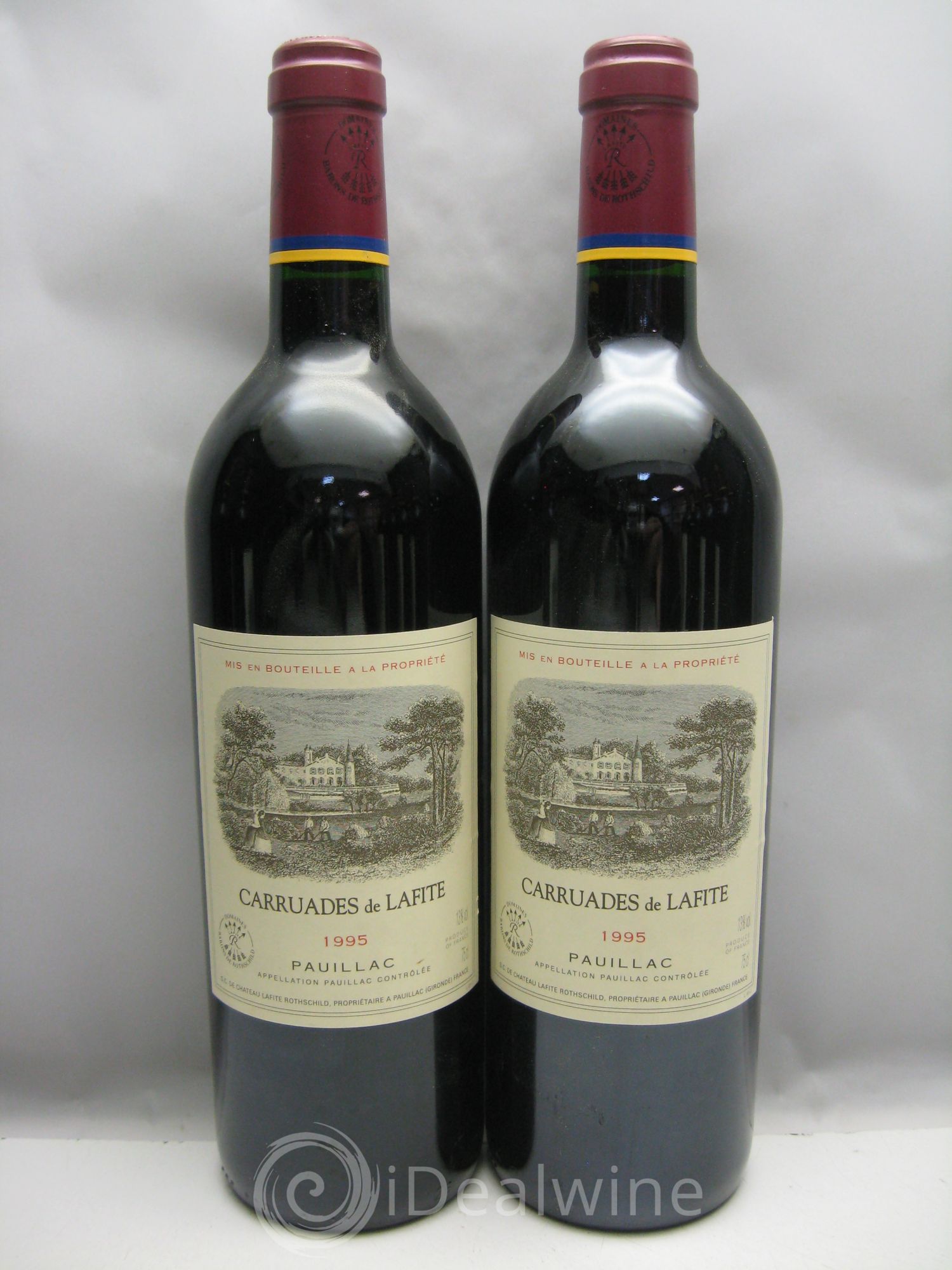 Carruades de Lafite Rothschild Second Vin 1995 - Lot de 12 bouteilles - 1