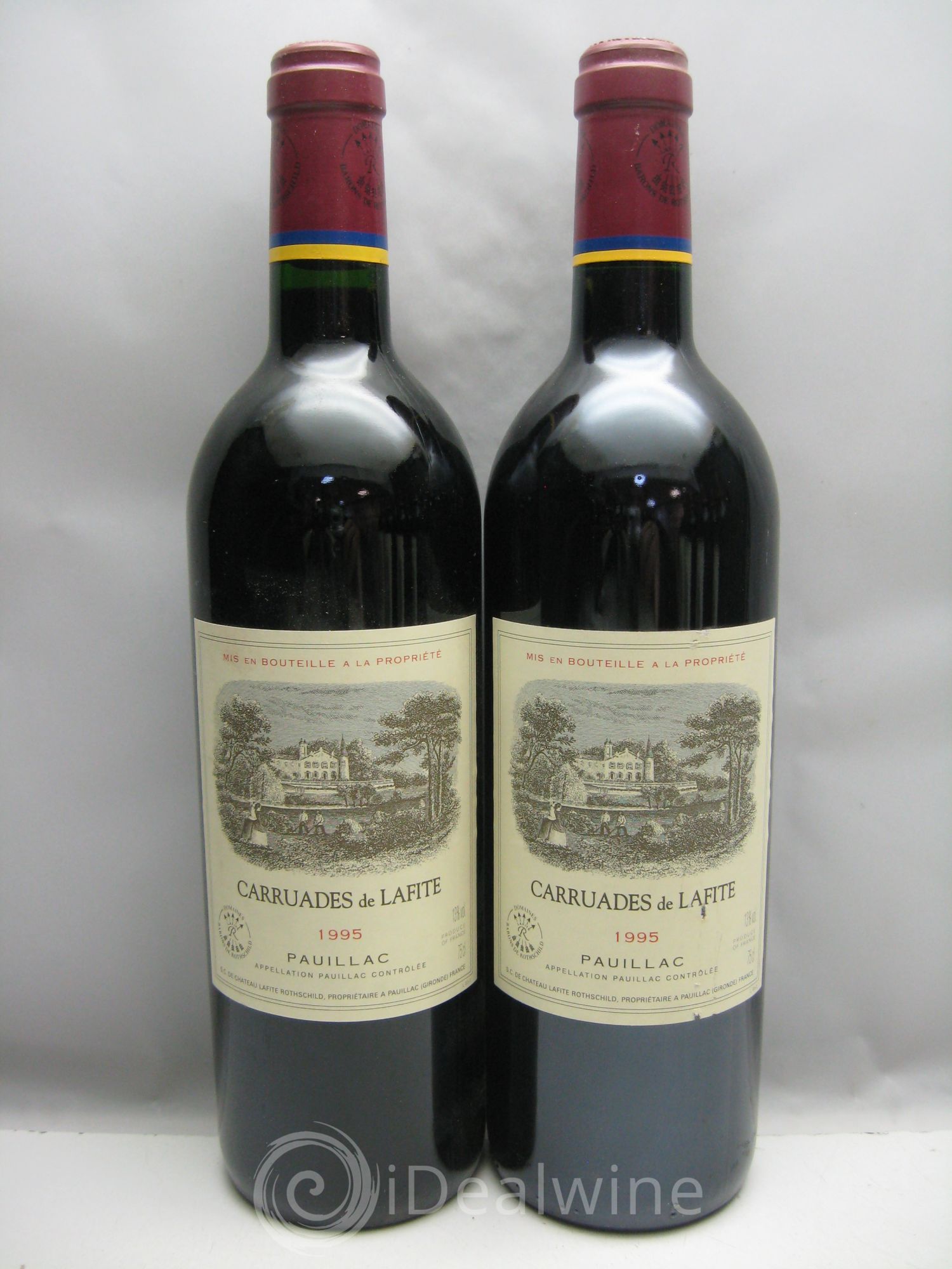 Carruades de Lafite Rothschild Second Vin 1995 - Lot de 12 bouteilles - 1