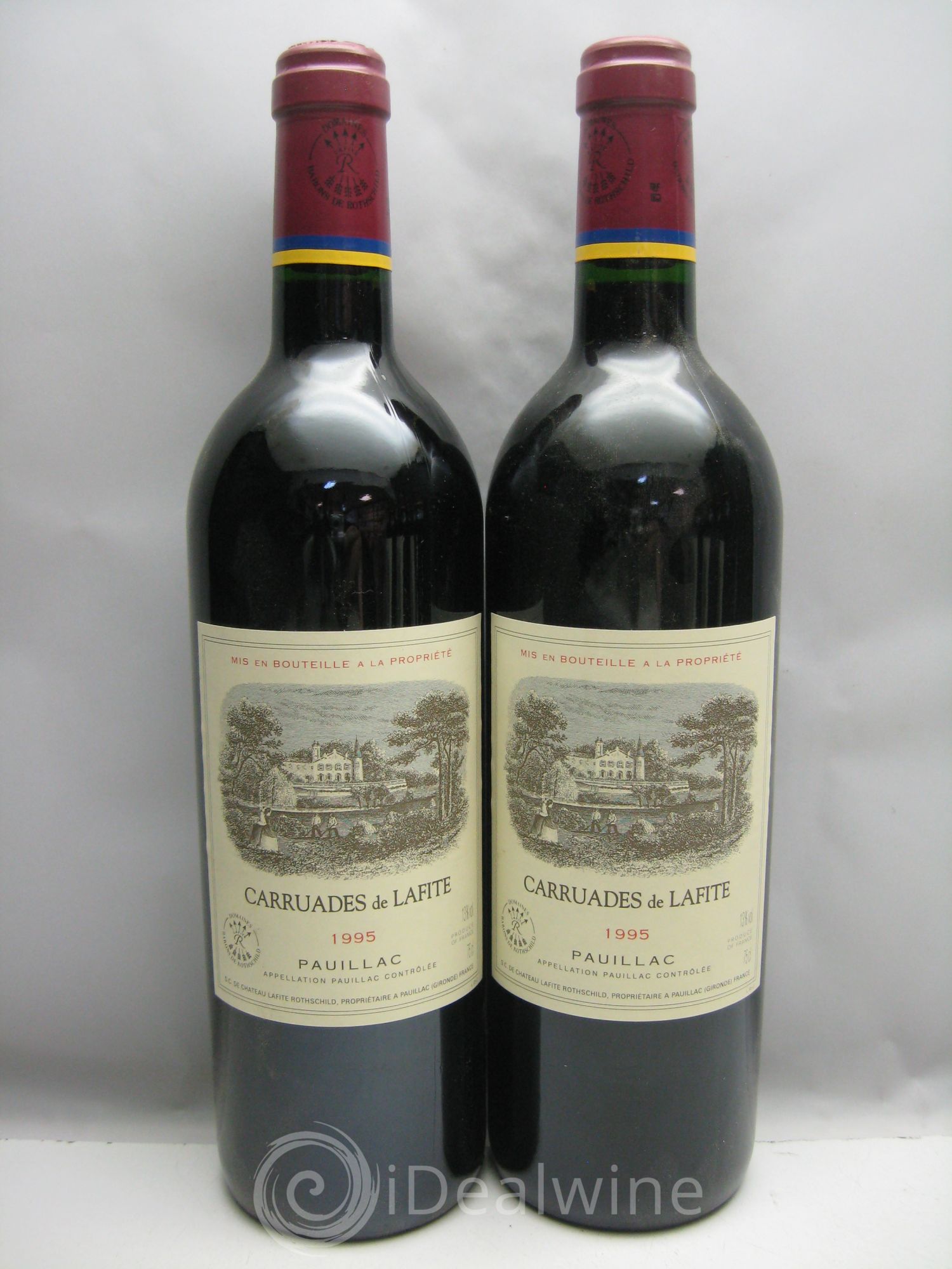 Carruades de Lafite Rothschild Second Vin 1995 - Lot de 12 bouteilles - 2