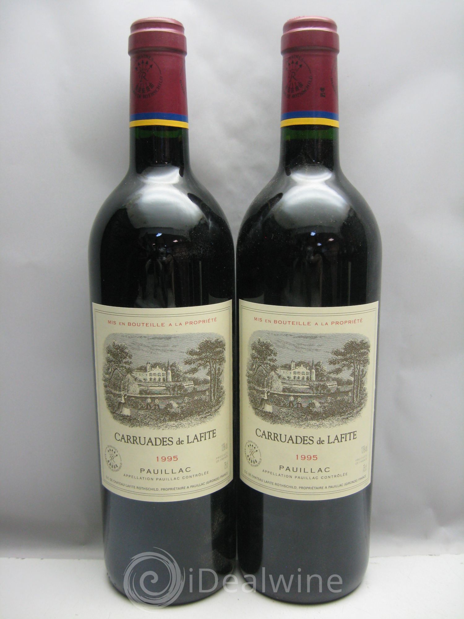 Carruades de Lafite Rothschild Second Vin 1995 - Lot de 12 bouteilles - 2