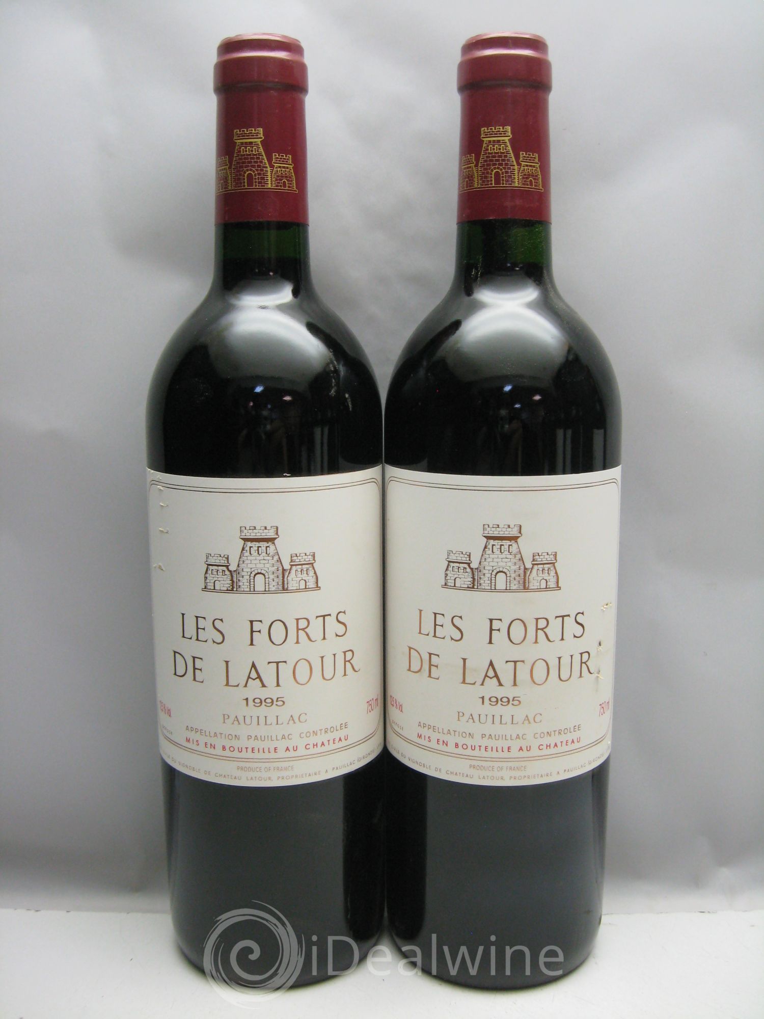 Les Forts de Latour Second Vin 1995 - Lot de 12 bouteilles - 0