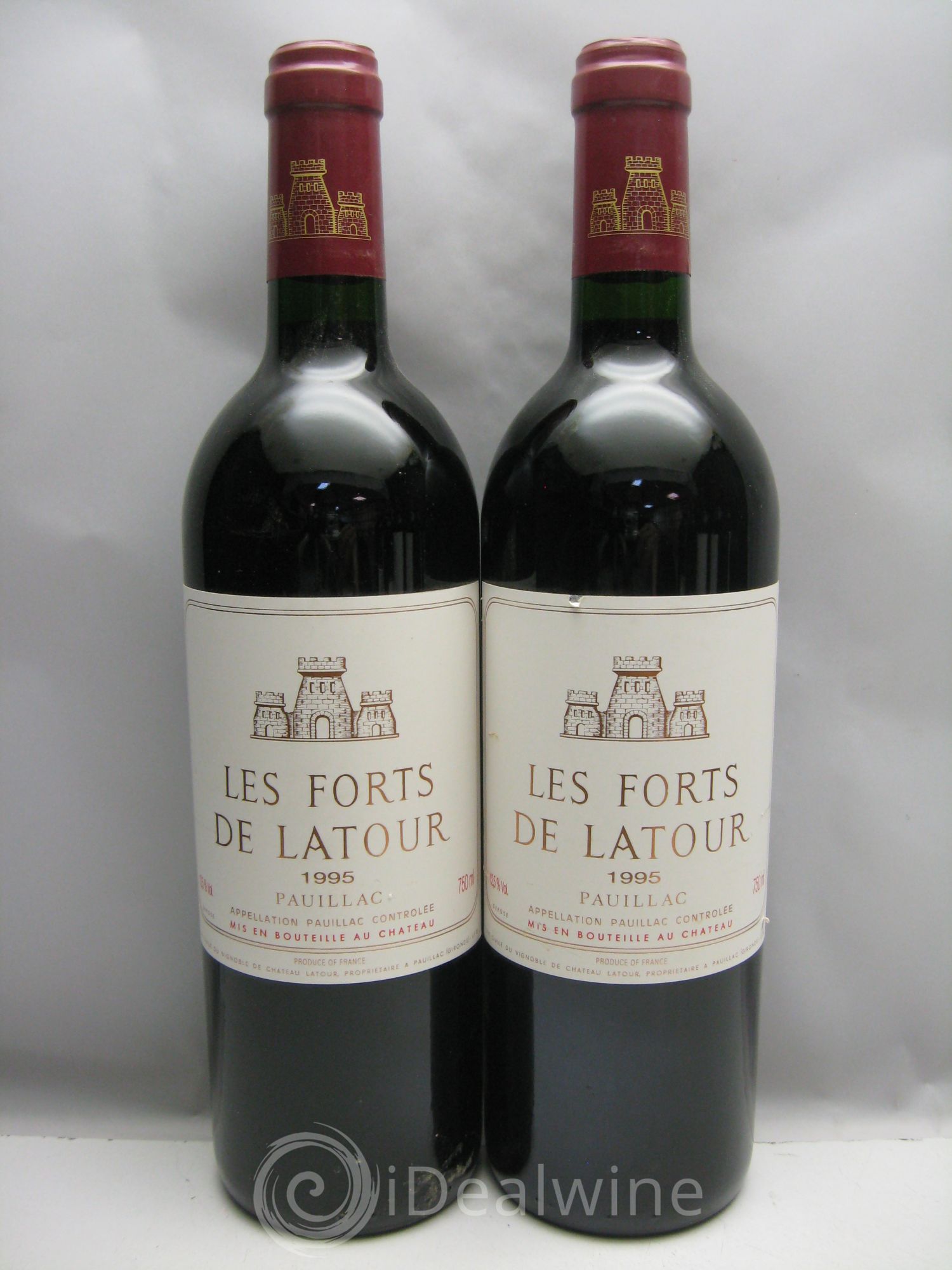 Les Forts de Latour Second Vin 1995 - Lot de 12 bouteilles - 1