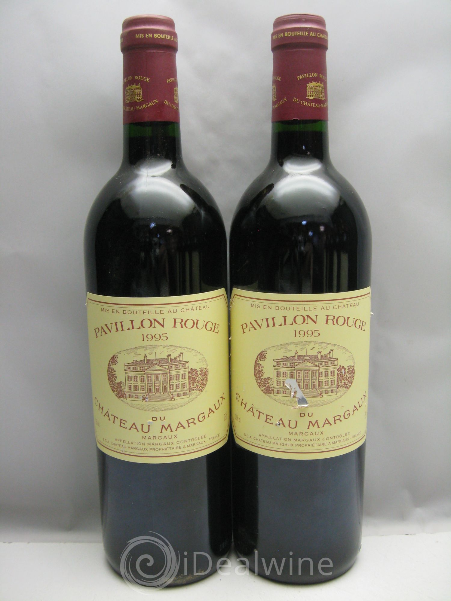 Pavillon Rouge du Château Margaux Second Vin 1995 - Lot de 12 bouteilles - 1