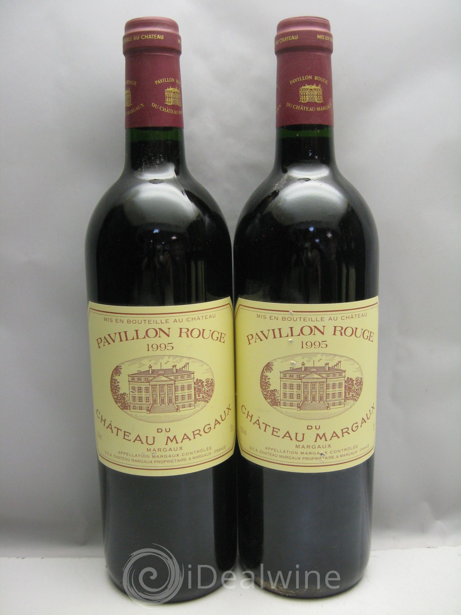 Pavillon Rouge du Château Margaux Second Vin 1995 - Lot de 12 bouteilles - 2