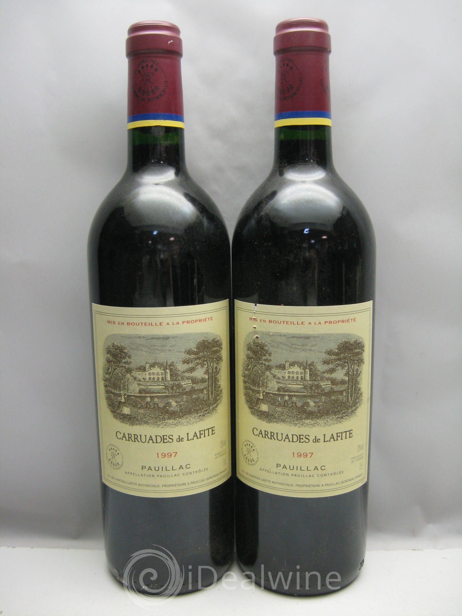 Carruades de Lafite Rothschild Second Vin 1997 - Lot de 12 bouteilles - 0