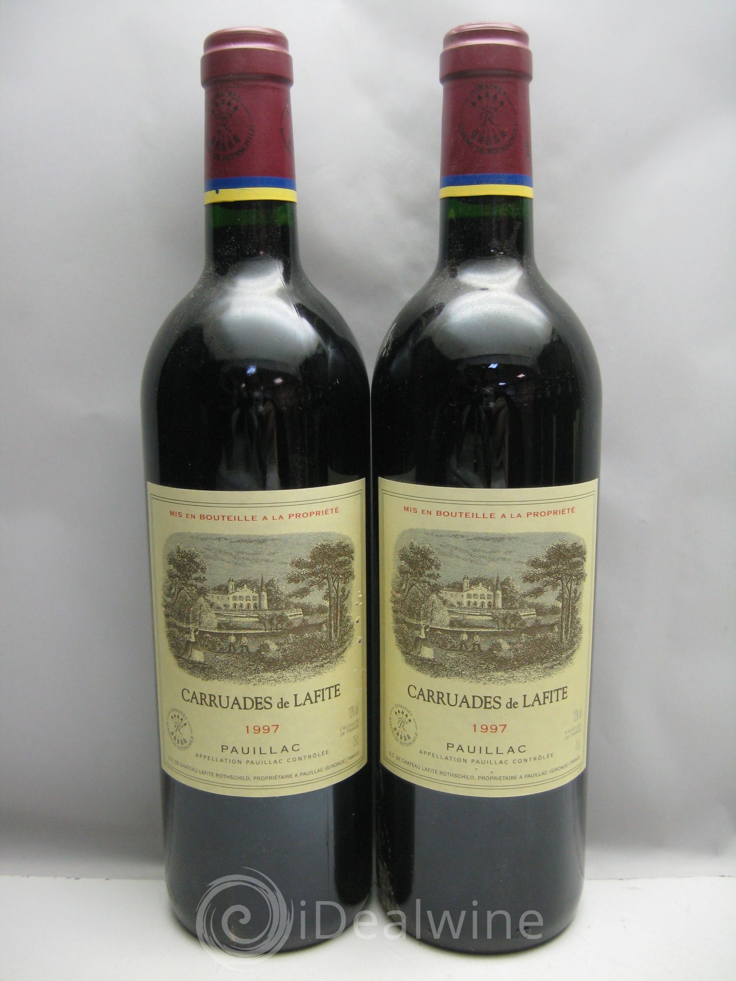 Carruades de Lafite Rothschild Second Vin 1997 - Lot de 12 bouteilles - 1