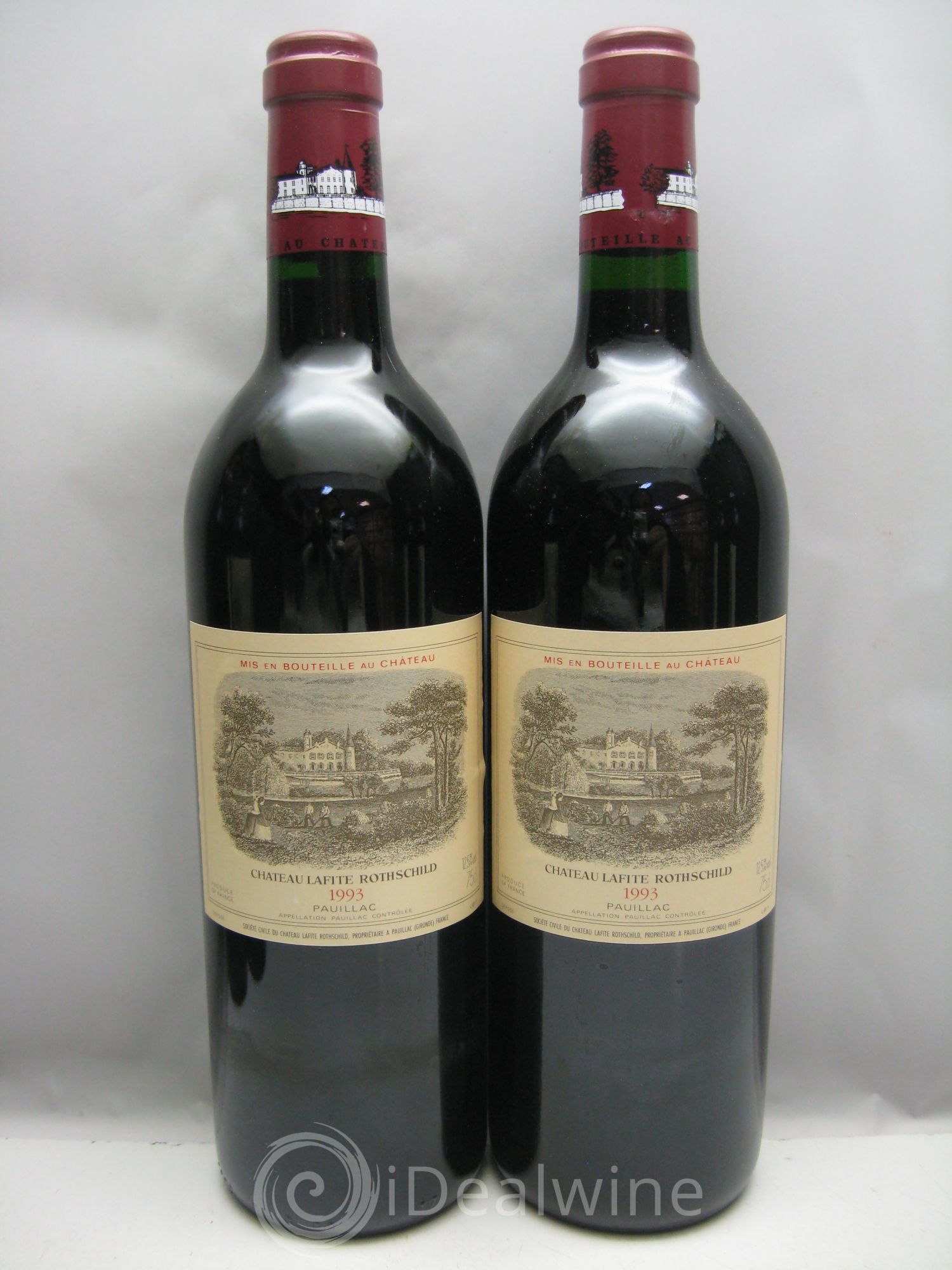 Château Lafite Rothschild 1er Grand Cru Classé 1993 - Lot de 12 bouteilles - 4