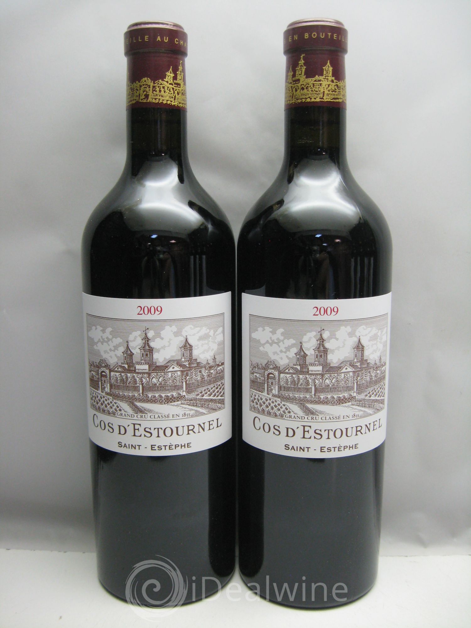 Cos d'Estournel 2ème Grand Cru Classé (CB sans couvercle) 2009 - Lot de 6 bouteilles - 0